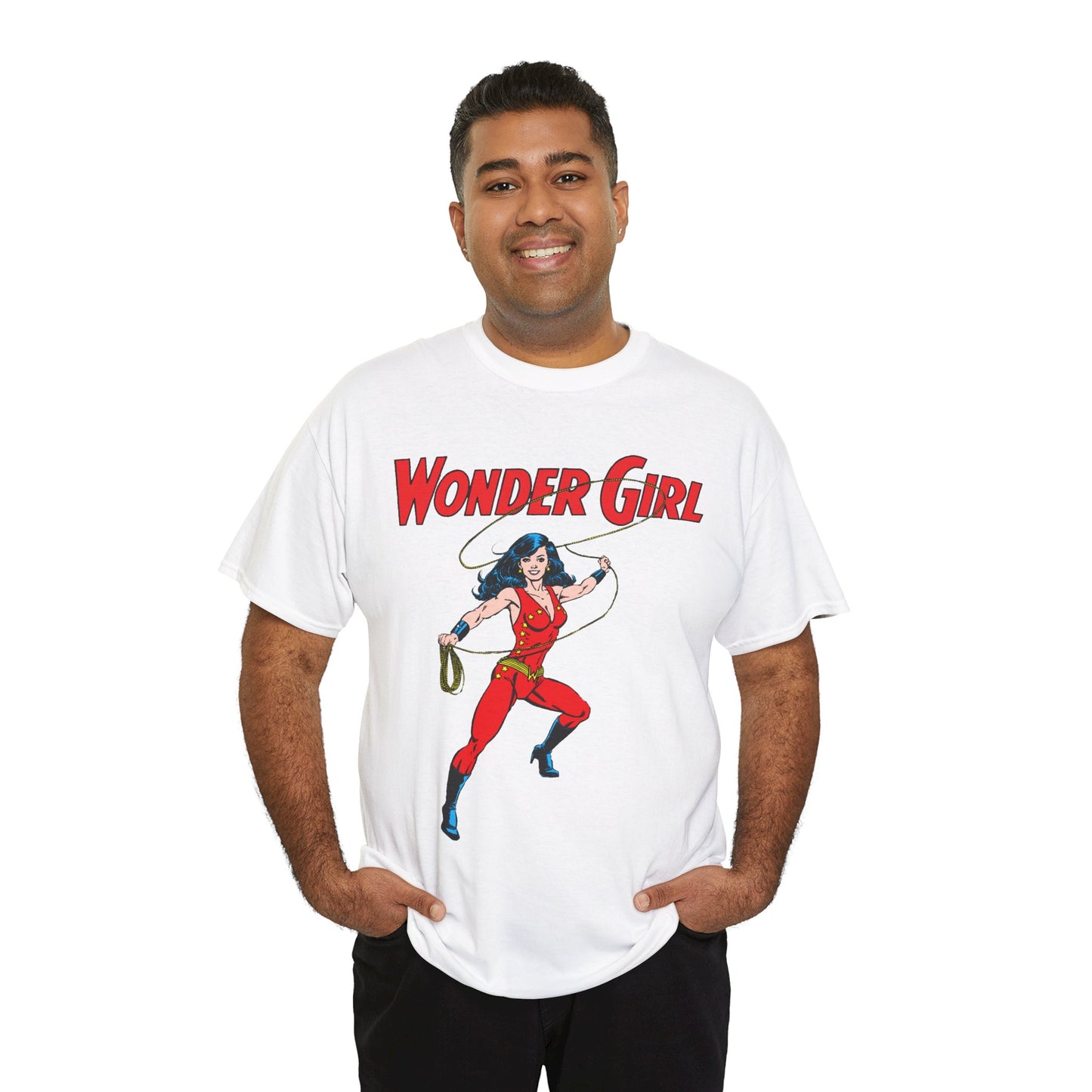 Wonder Girl T-Shirt - George Perez Art - New Teen Titans Member/Leader - Donna Troy, Sister of Wonder Woman - Troia - DC Comics