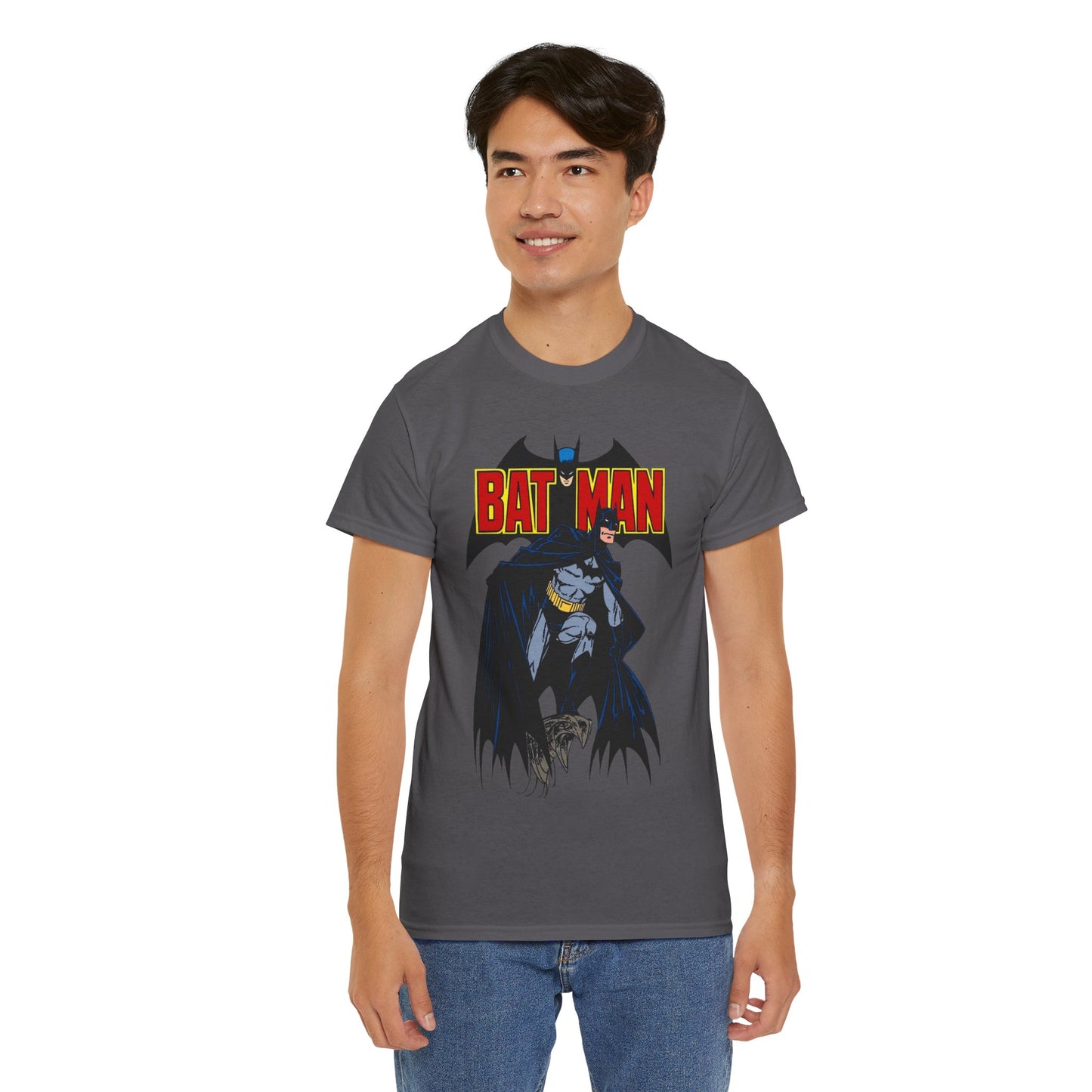 Golden Age Batman T-Shirt - John Byrne Art - DC Comics - Gotham City - Justice Society Member - JSA