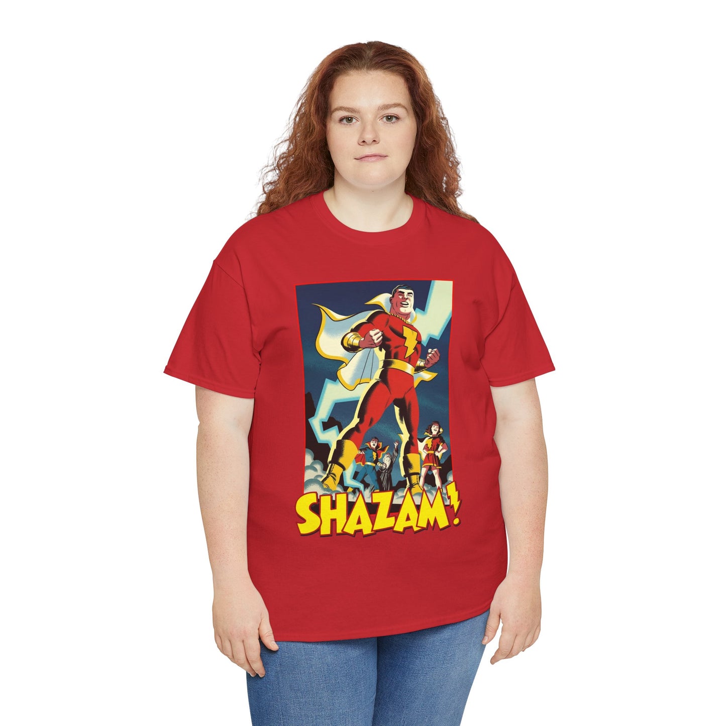 Shazam T-Shirt - Michael Cho Art - Marvel Family - Mary Marvel, Captain Marvel Jr - DC Comics