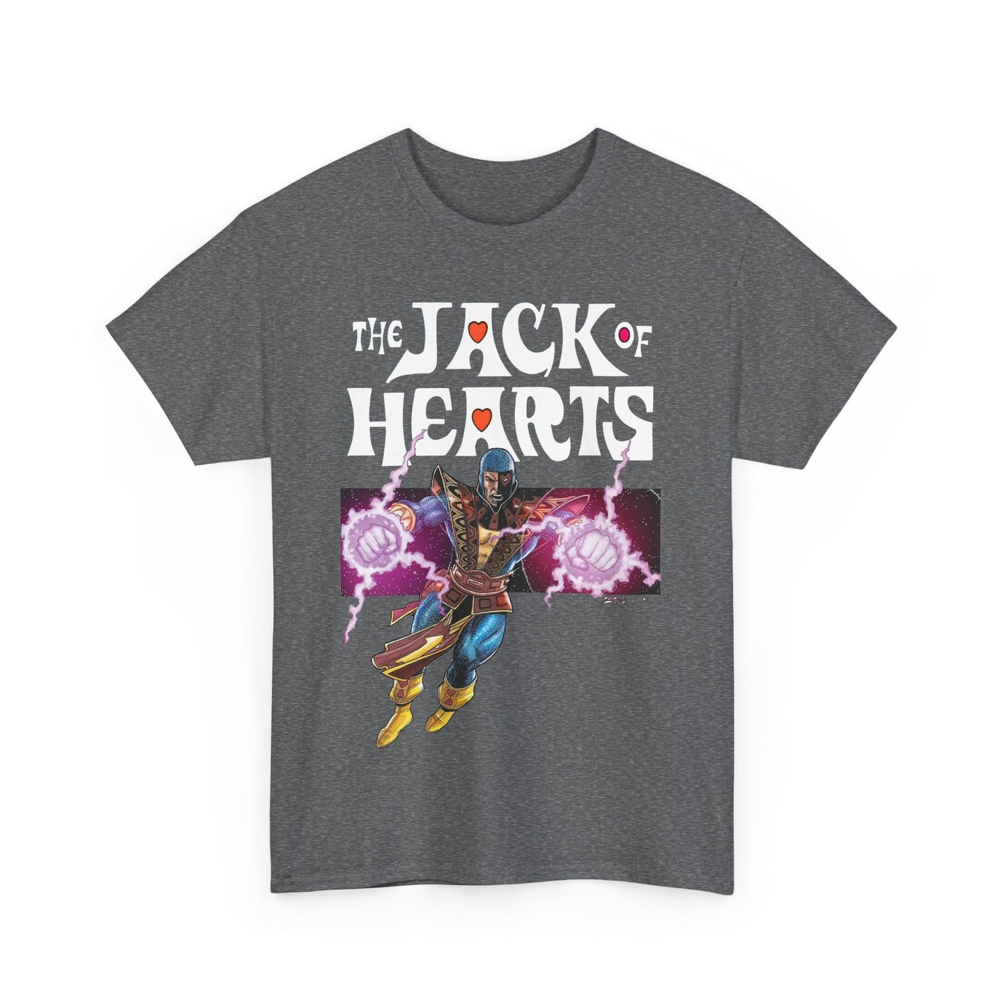 Jack of Hearts T-Shirt - George Perez Art - Marvel Comics - Avengers Member - She-Hulk Boyfriend