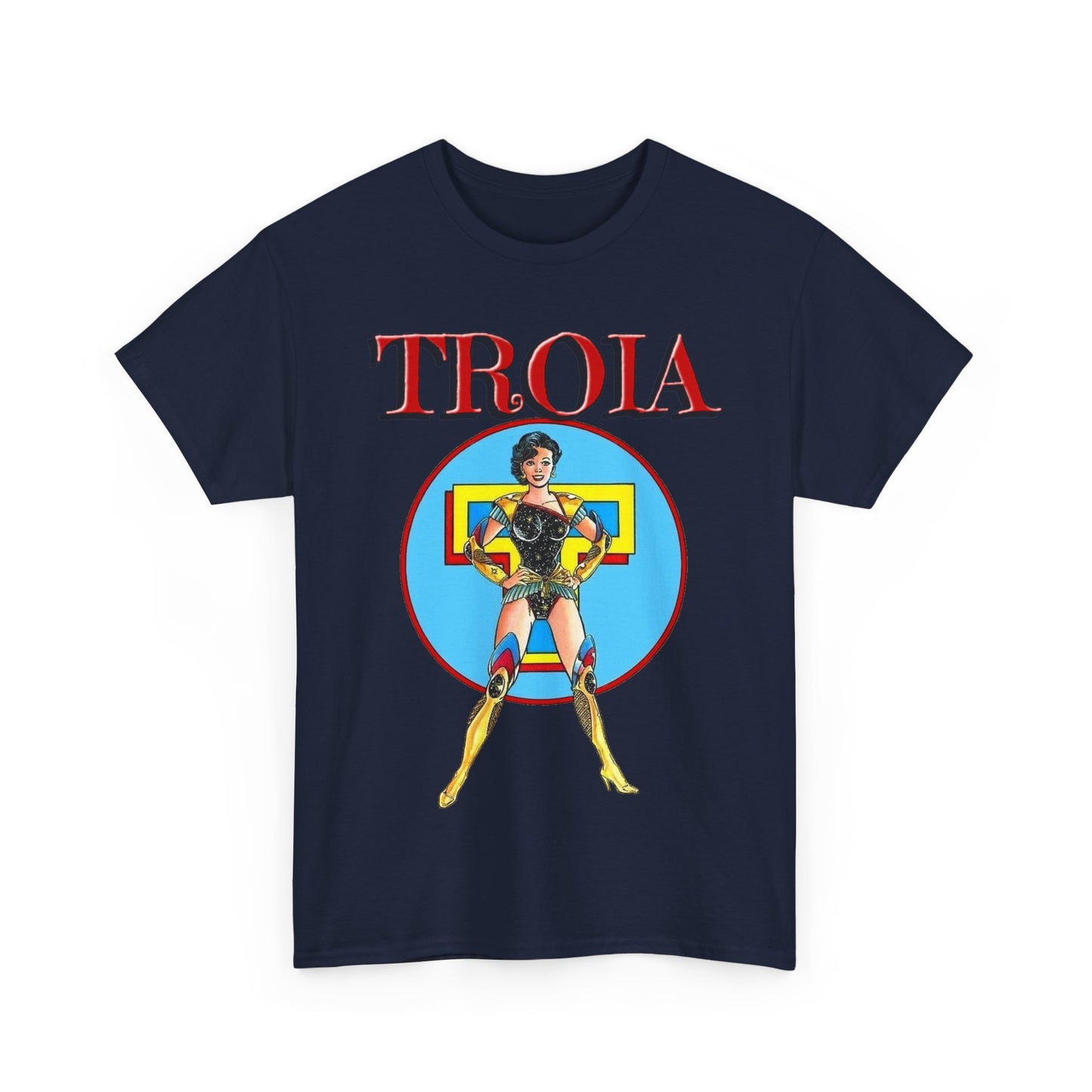 Troia T-Shirt - George Perez Art - New Teen Titans - Donna Troy - Wonder Girl - Greek God Connection - DC Comics