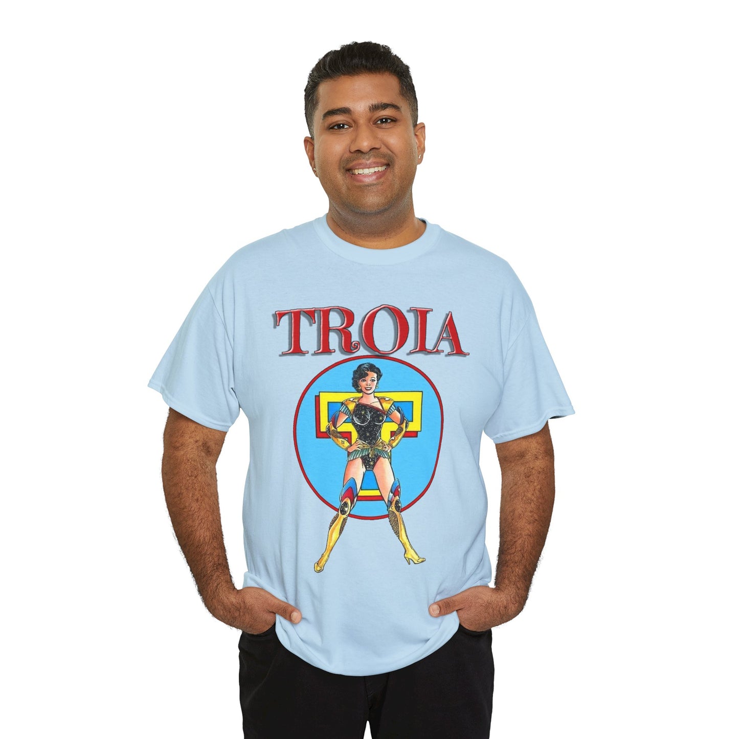 Troia T-Shirt - George Perez Art - New Teen Titans - Donna Troy - Wonder Girl - Greek God Connection - DC Comics