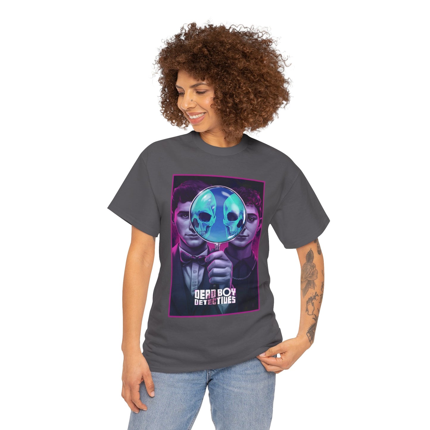 Deadboy Detectives T-Shirt - Sandman Spin-Off, Vertigo Comics - Netflix Series - George Rexstrew & Jayden Revri