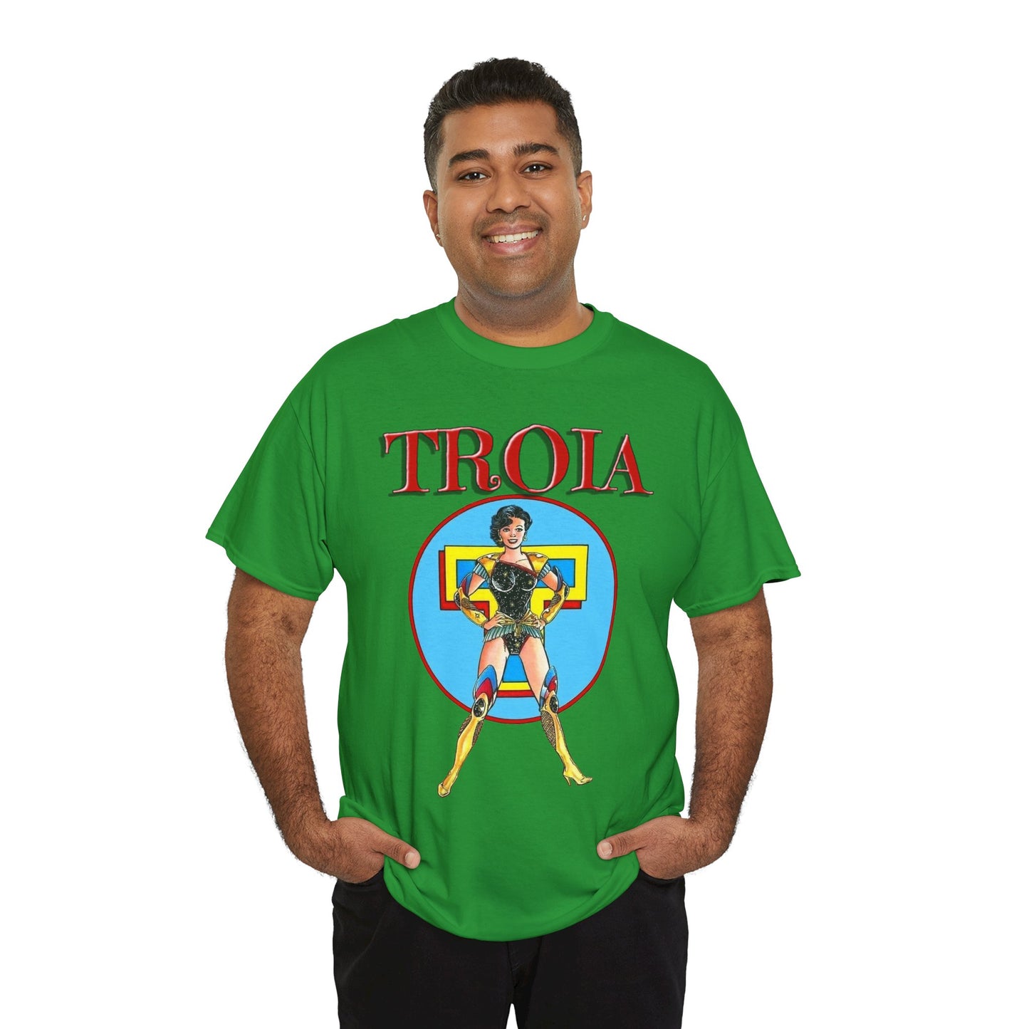 Troia T-Shirt - George Perez Art - New Teen Titans - Donna Troy - Wonder Girl - Greek God Connection - DC Comics
