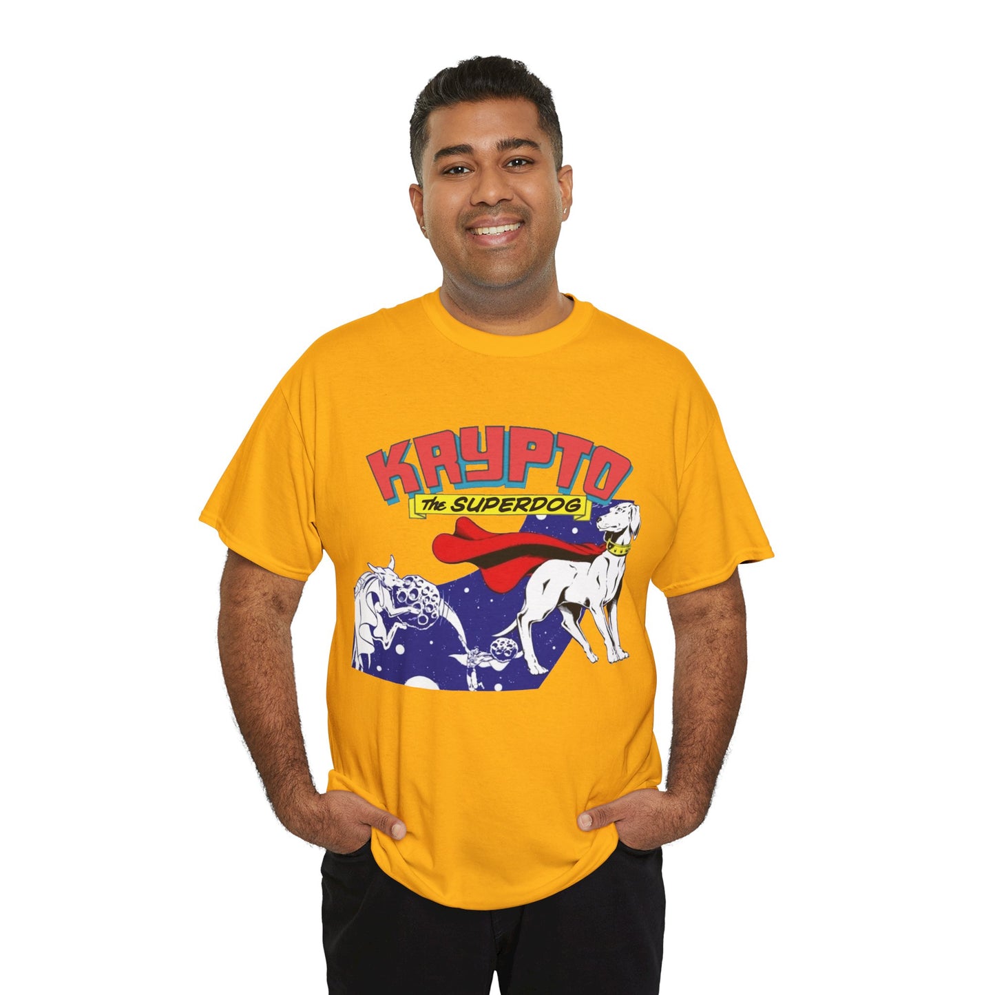 Krypto T-Shirt - James Gunn Superman Movie 2025 - Superman's Beloved Pet -Super Dog from Krypton - Stays at the Fortress of Solitude - DC Comics