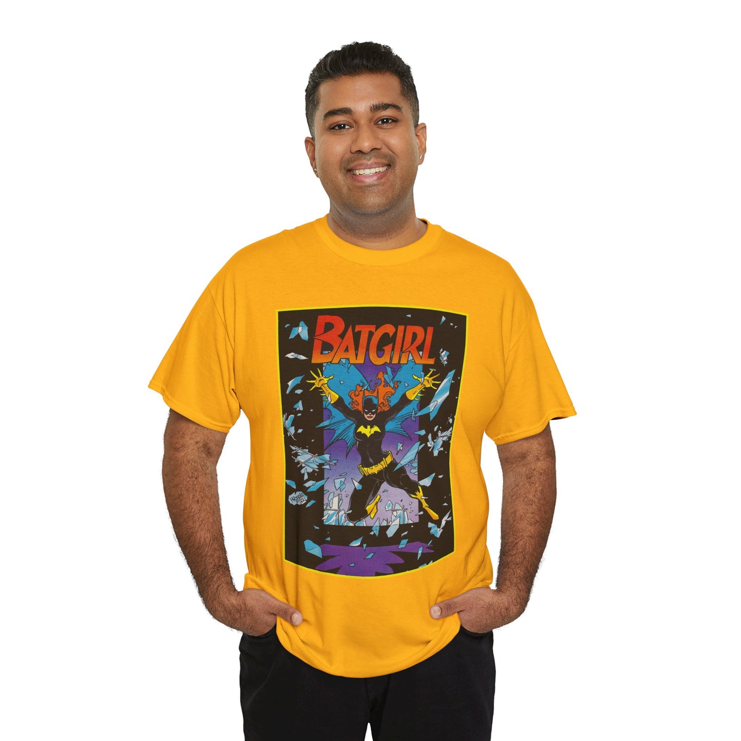 Batgirl T-Shirt - Mike Mignola Art - Barbara Gordon, Gotham City, Batfamily - DC Comics