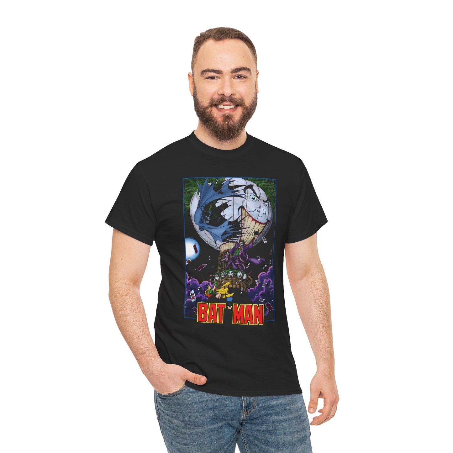 Batman T-Shirt - George Perez Art - From The Portfolio - Joker & Robin - DC Comics