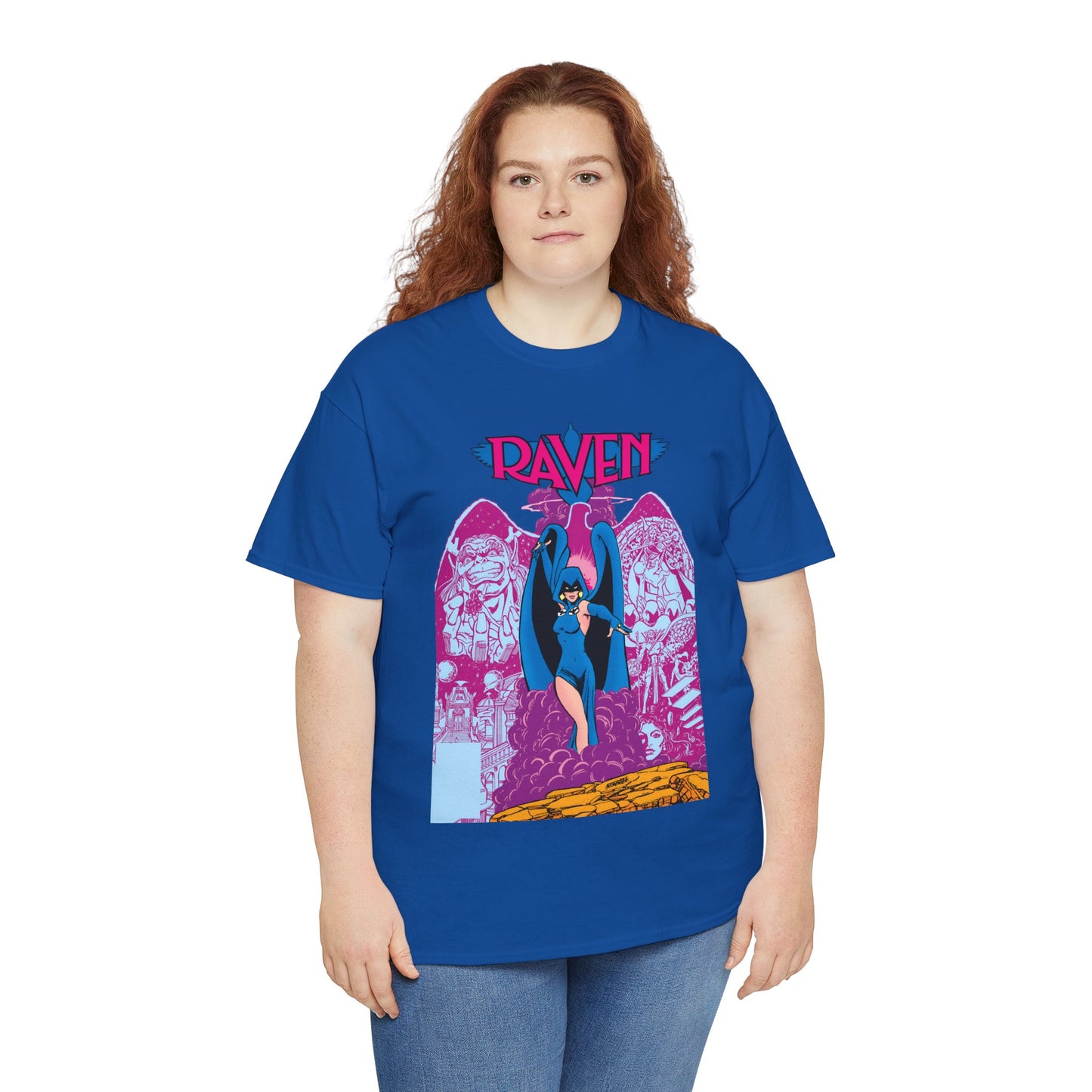Raven T-Shirt - George Perez Art - New Teen Titans - Trigon, Azarath - DC Comics