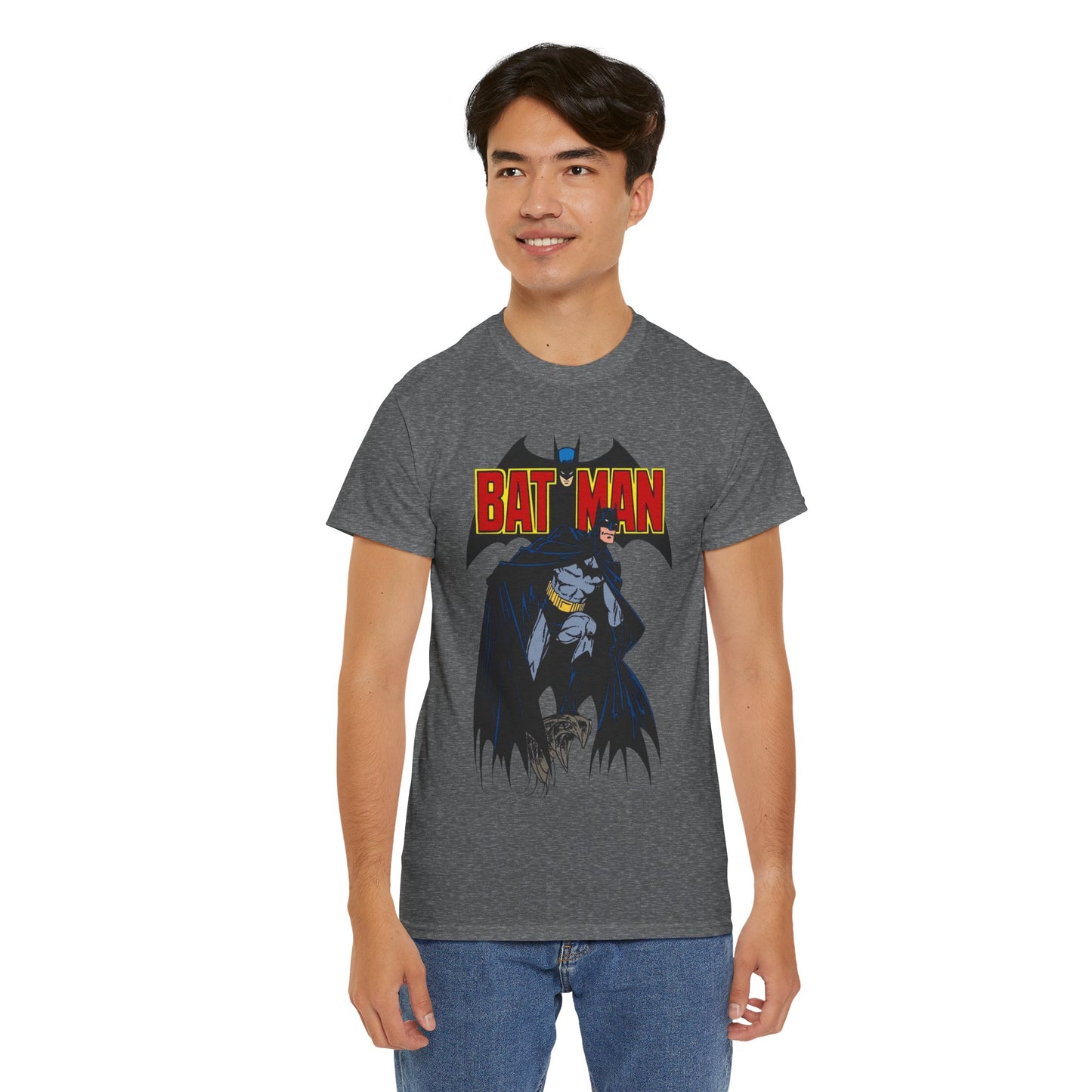 Golden Age Batman T-Shirt - John Byrne Art - DC Comics - Gotham City - Justice Society Member - JSA