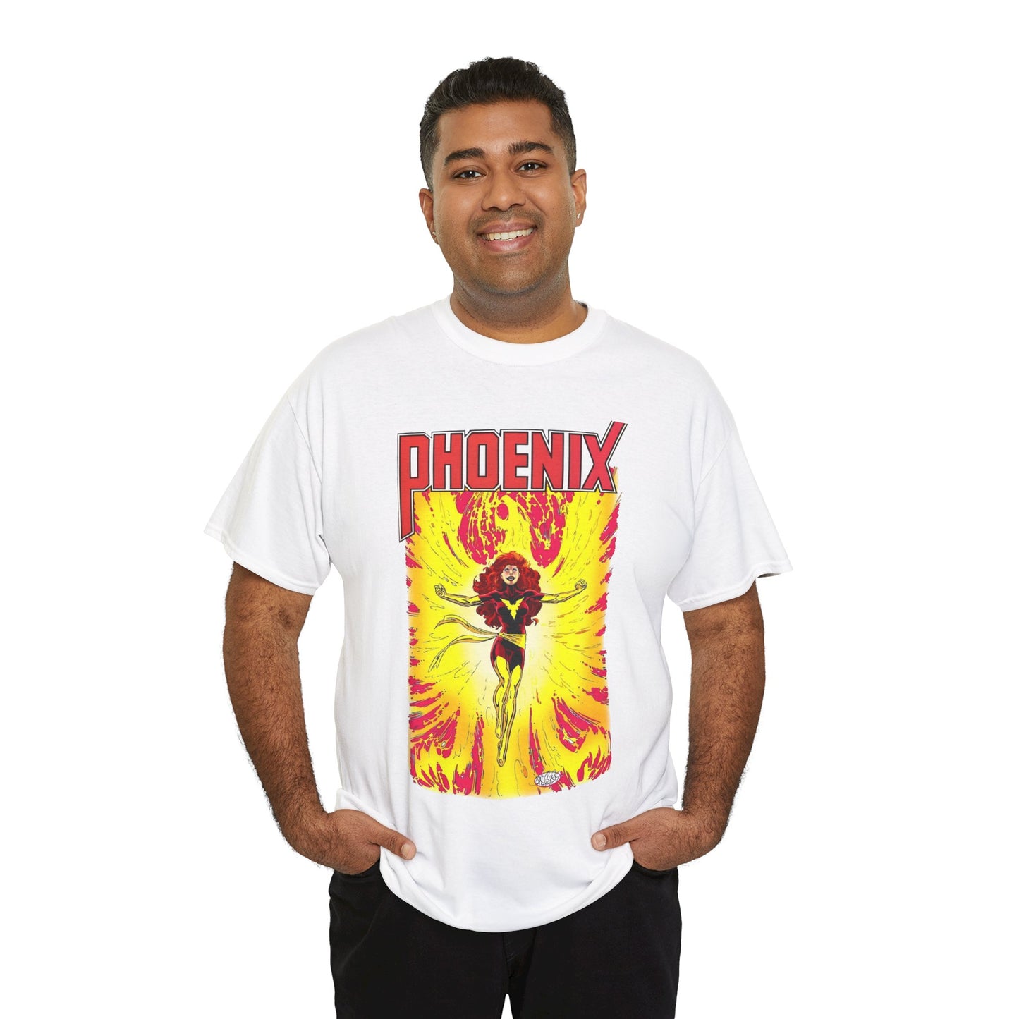 Dark Phoenix T-Shirt - John Byrne Art - Uncanny X-Men, Jean Grey - Marvel Comics