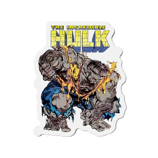 Incredible Hulk Die-Cut Magnet - Todd McFarlane Art - Bruce Banner, Marvel Comics - 3", 4", 5", 6"
