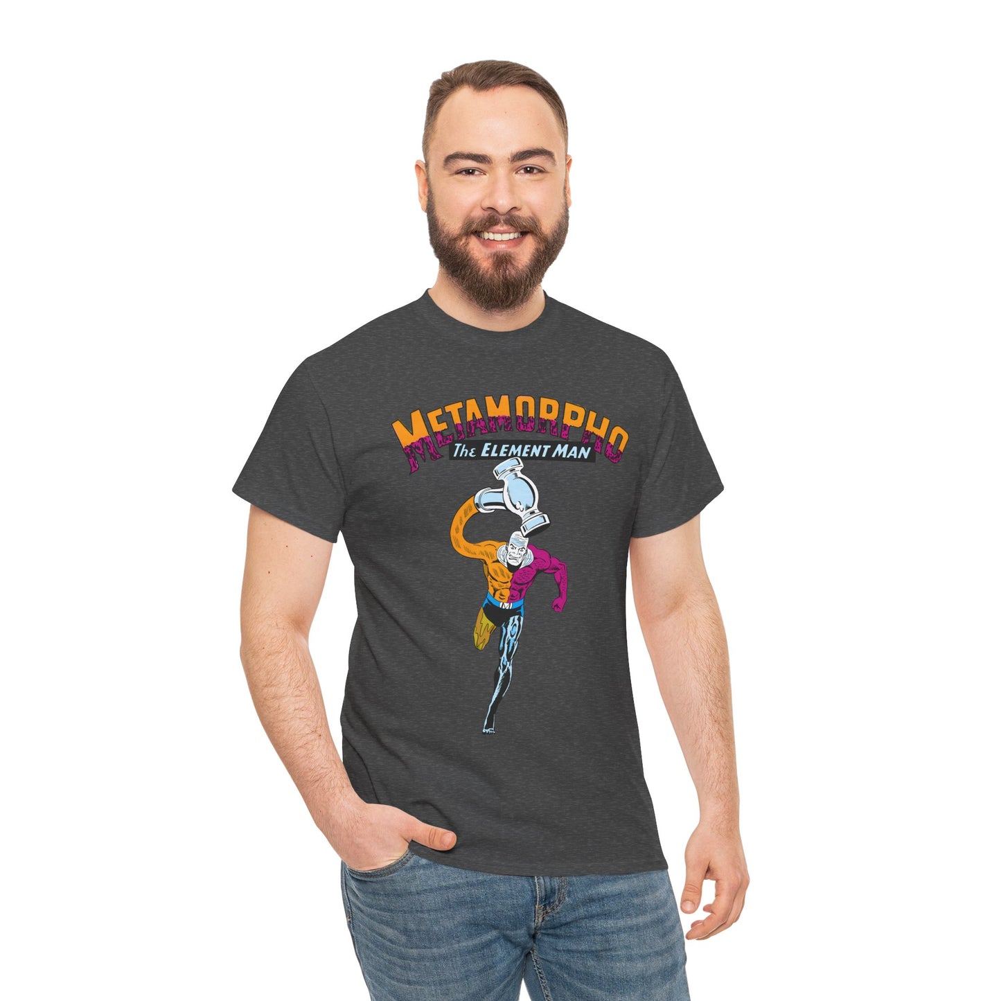 Metamorpho T-Shirt - Jim Aparo Art - DC Comics - Outsiders Team Member - New Superman Movie