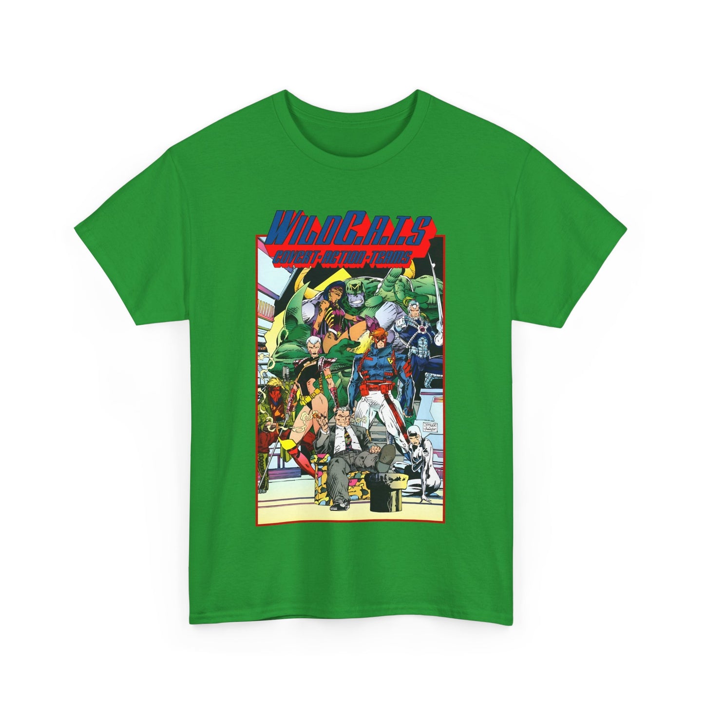 Wildcats Shirt - Jim Lee Art - Warblade, Maul, Voodoo, Grifter, Zealot, Emp, Void - Image Comics/Wildstorm/DC Comics
