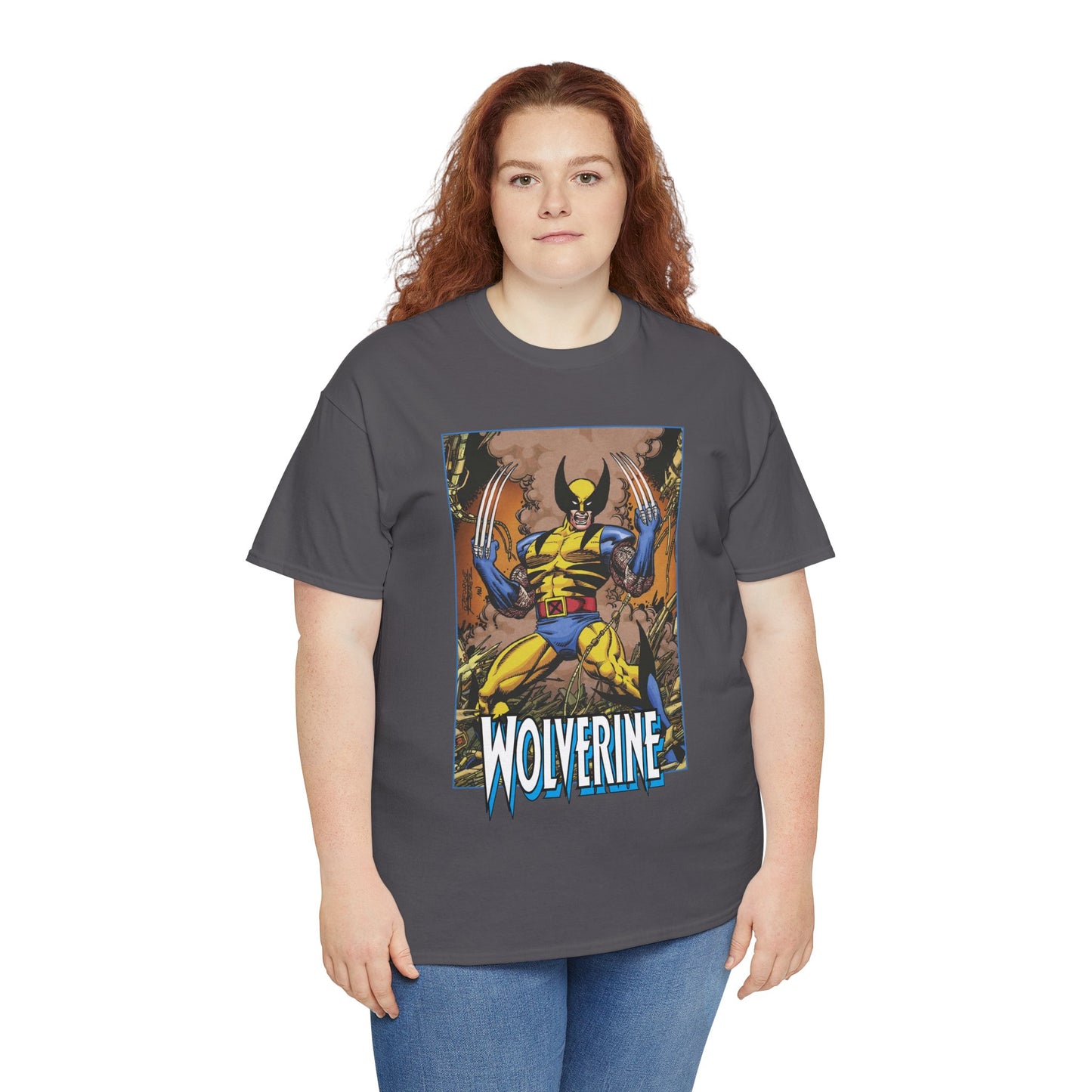Wolverine T-Shirt - George Perez Art - Uncanny X-Men Member/Leader - Marvel Comics - Logan - Mutant Pride