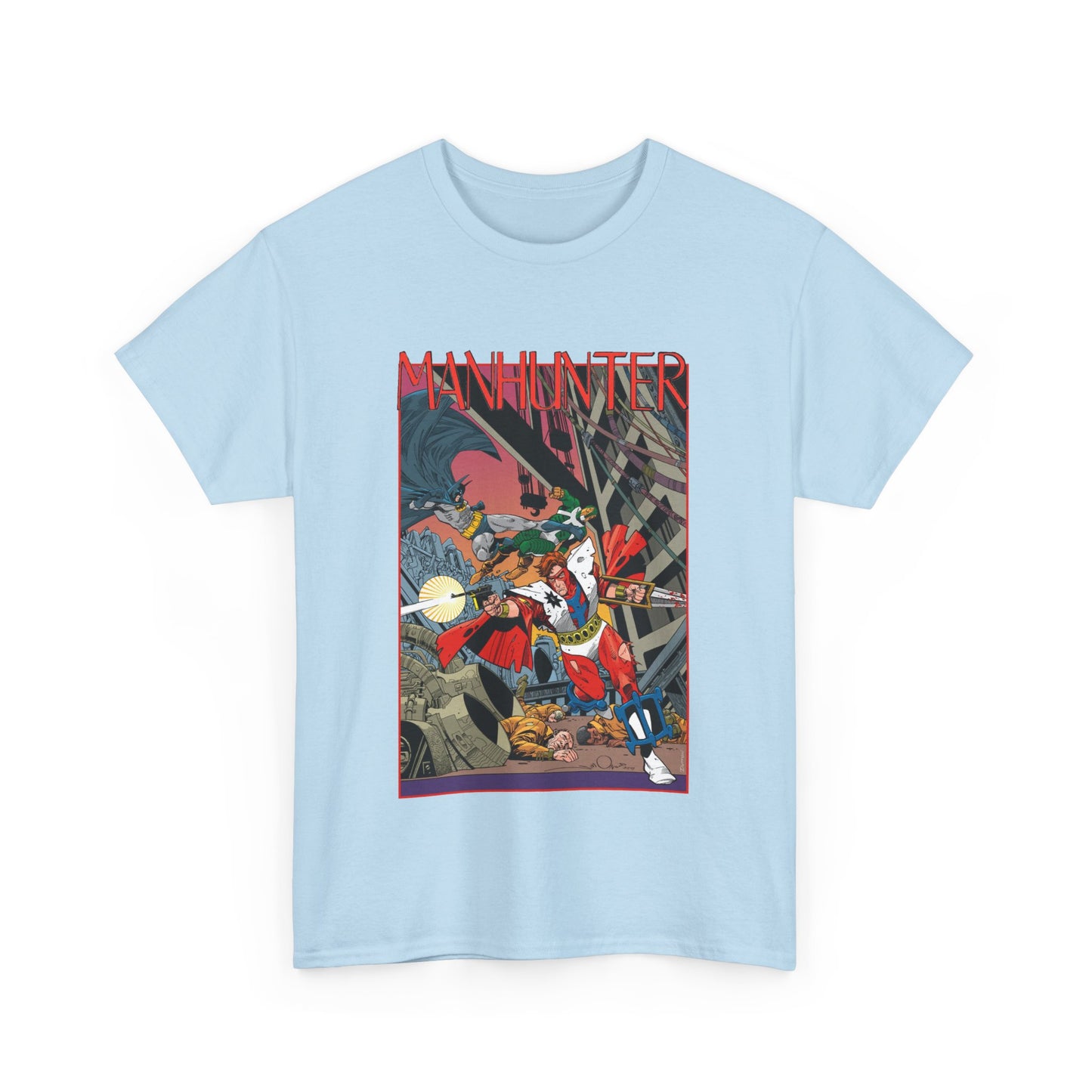 Manhunter T-Shirt - Walt Simonson Art - Paul Kirk - Batman, Detective Comics Back-Up Story - Against The Council