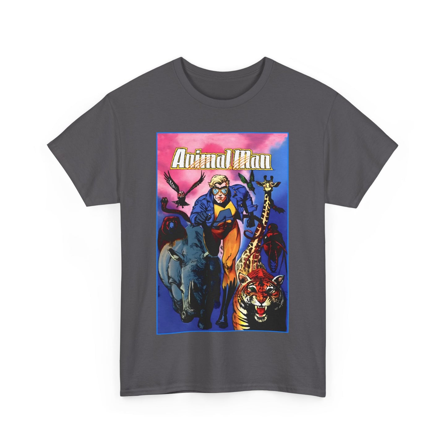 Animal Man T-Shirt - Brian Bolland Art - #1 Cover Art - Buddy Baker - DC Comics, Vertigo Comics