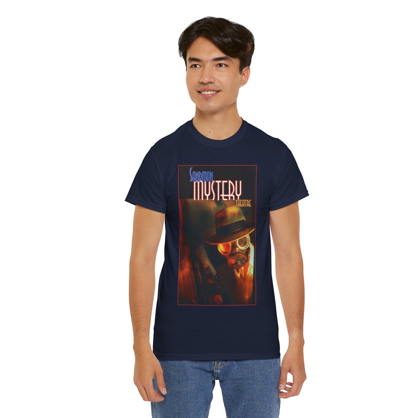 Sandman Mystery Theatre T-Shirt - Wesley Dodds - Popular Vertigo, DC Comics Series from the 1990s