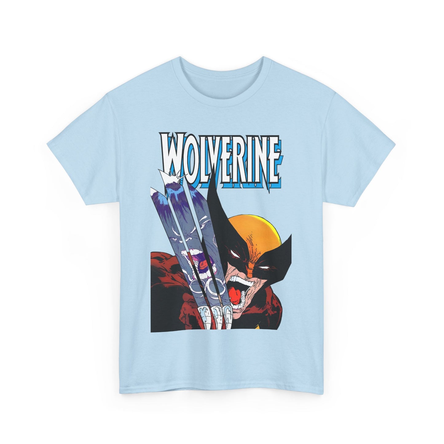 Wolverine T-Shirt - Amazing Todd McFarlane Art - Classic Image Vs Incredible Hulk - Marvel Comics - Logan