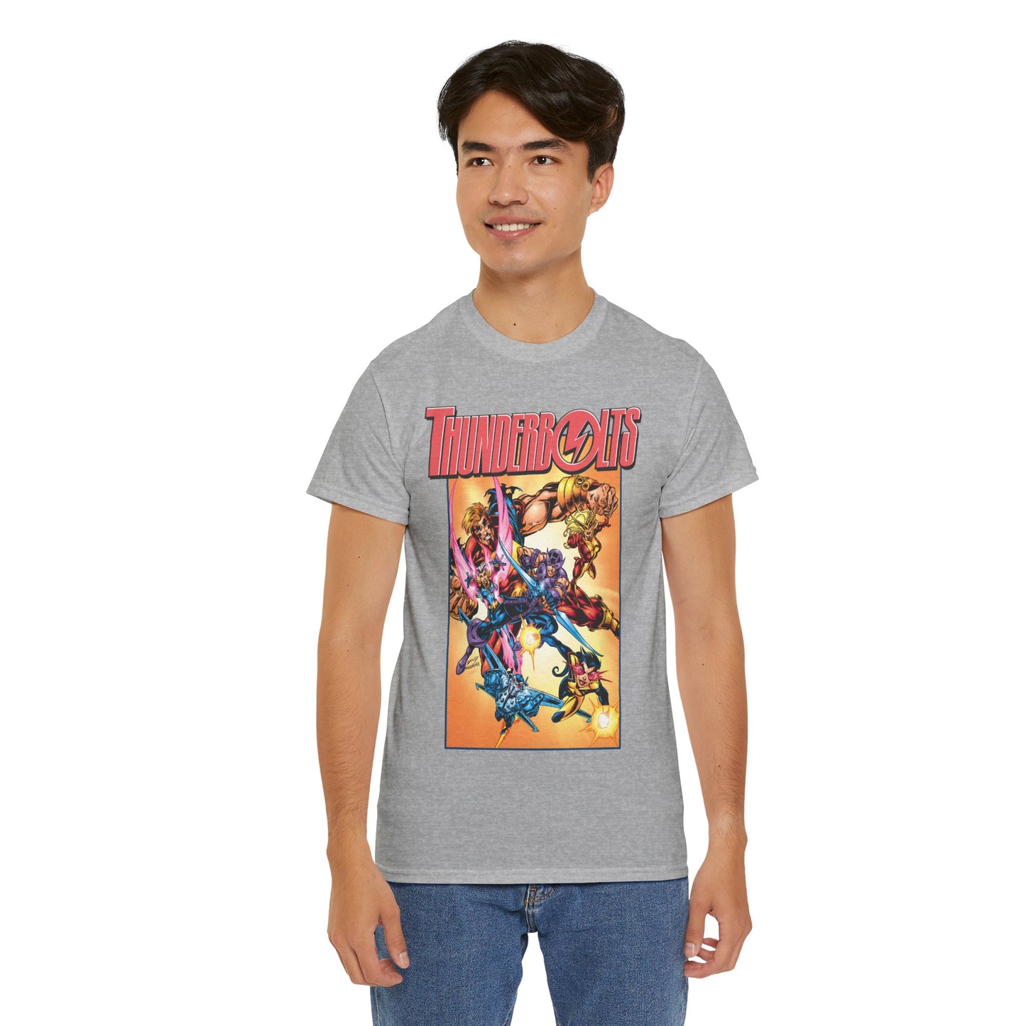 Thunderbolts T-Shirt - Mark Bagley Art - Hawkeye, Songbird - Marvel Comics - Avengers Connection
