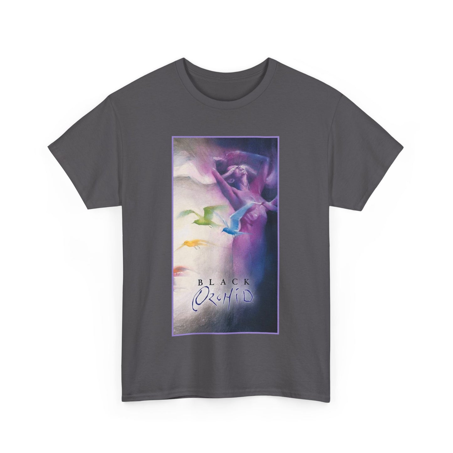 Black Orchid T-Shirt - Dave McKean Art - Susan Linden-Thorne - Neil Gaiman Story - DC Comics, Vertigo Comics