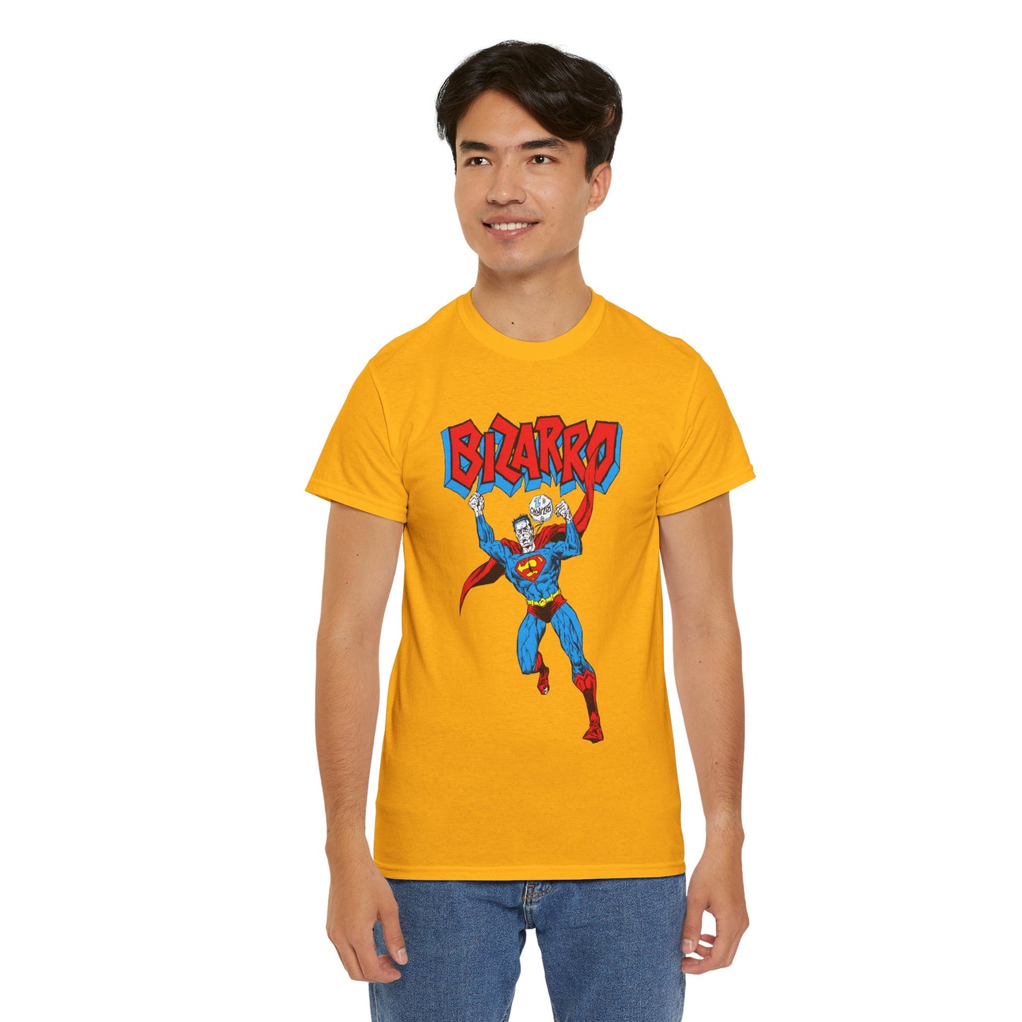 Bizarro T-Shirt - Superman Villain - DC Comics - Bizarro World - Who's Who Art - Silver Age Favourite