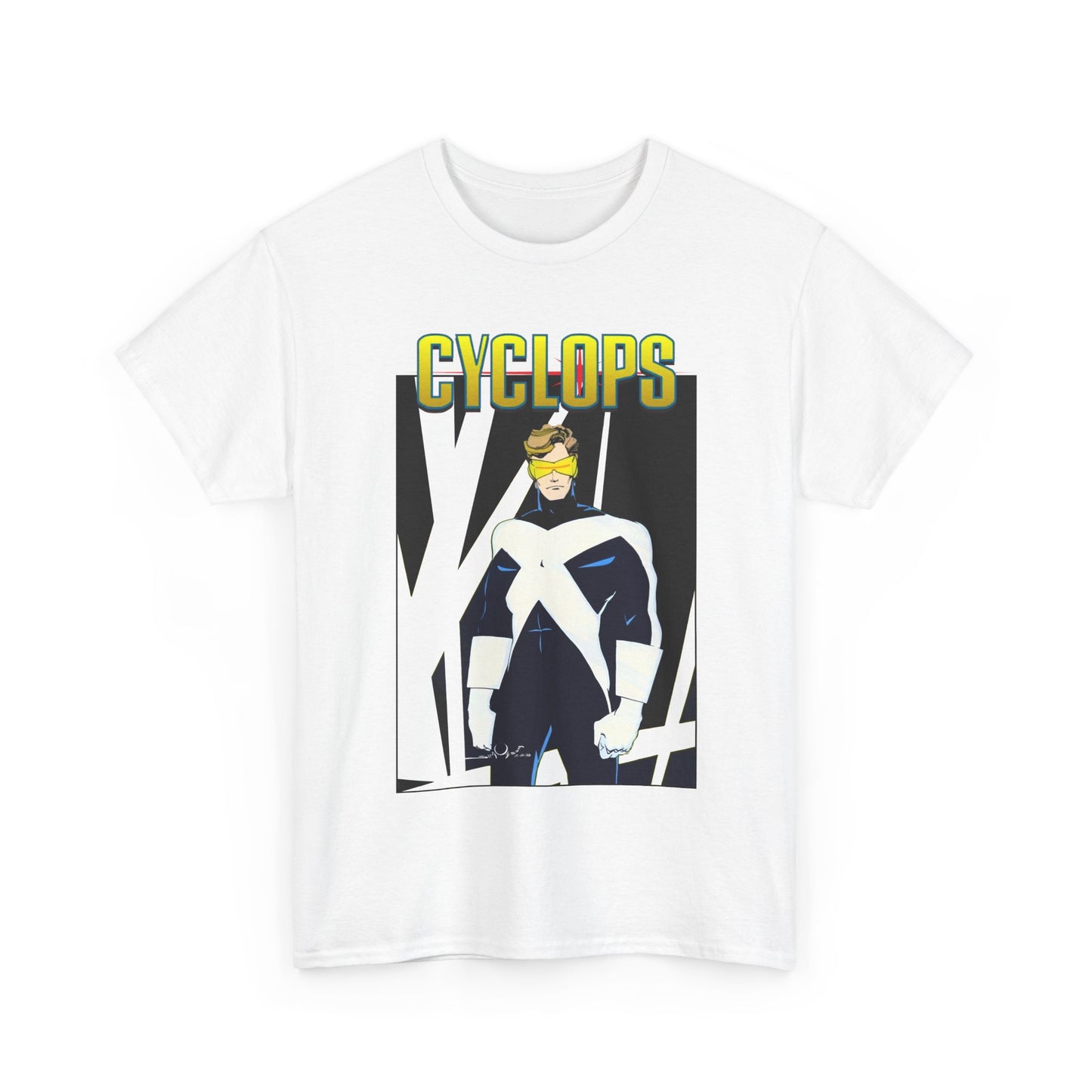 Cyclops T-Shirt - Walt Simonson Art - X-Men, X-Factor Member & Leader - Scott Summers - Marvel Comics