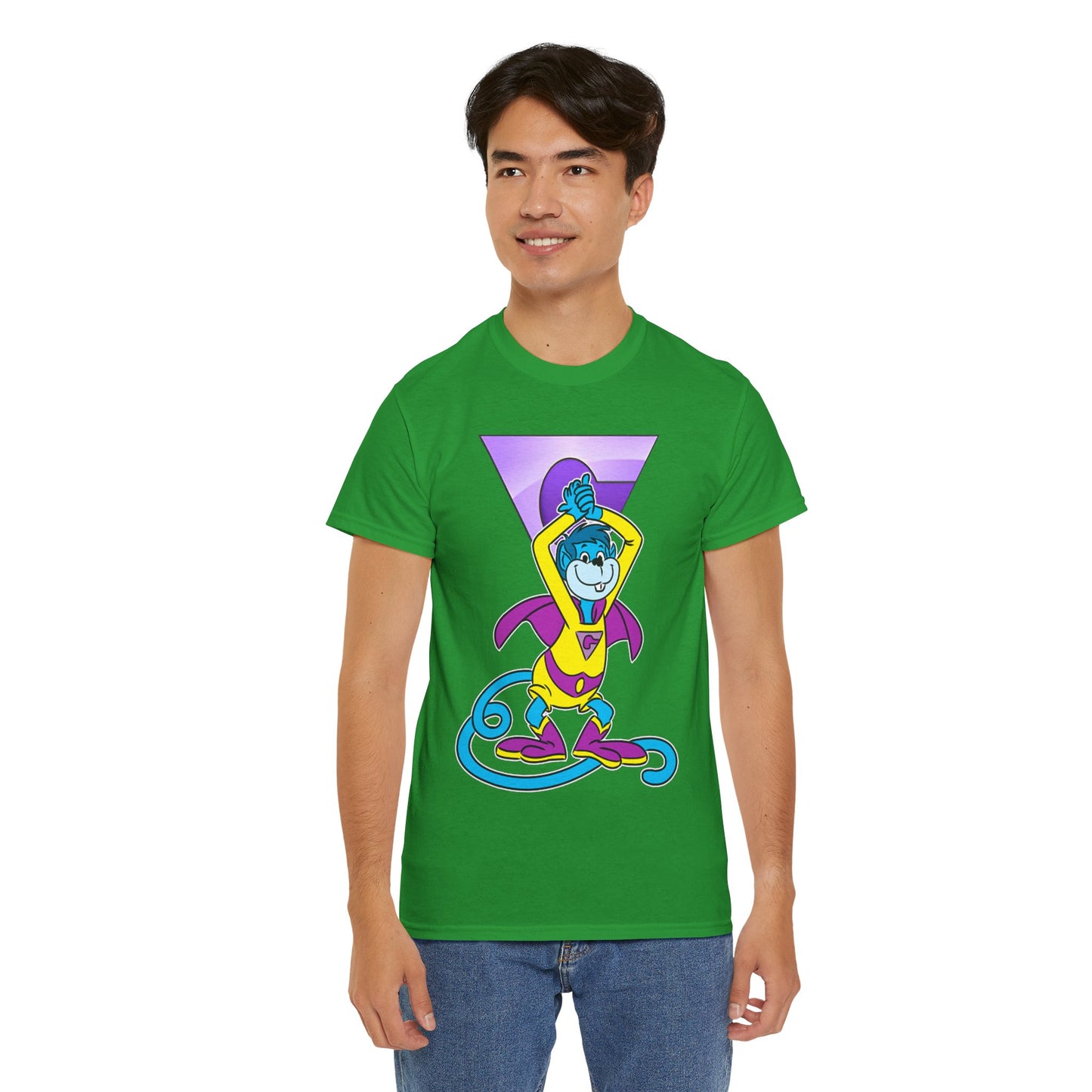 Gleek T-Shirt - Super Friends Cartoon - Wonder Twins Mascot - DC Comics - Space Monkey from Exxor - Zan & Jayna