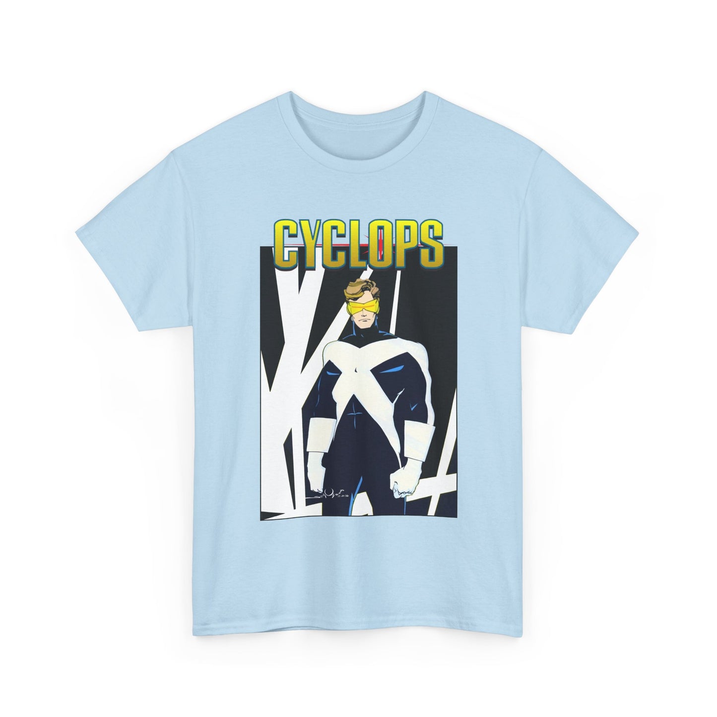 Cyclops T-Shirt - Walt Simonson Art - X-Men, X-Factor Member & Leader - Scott Summers - Marvel Comics