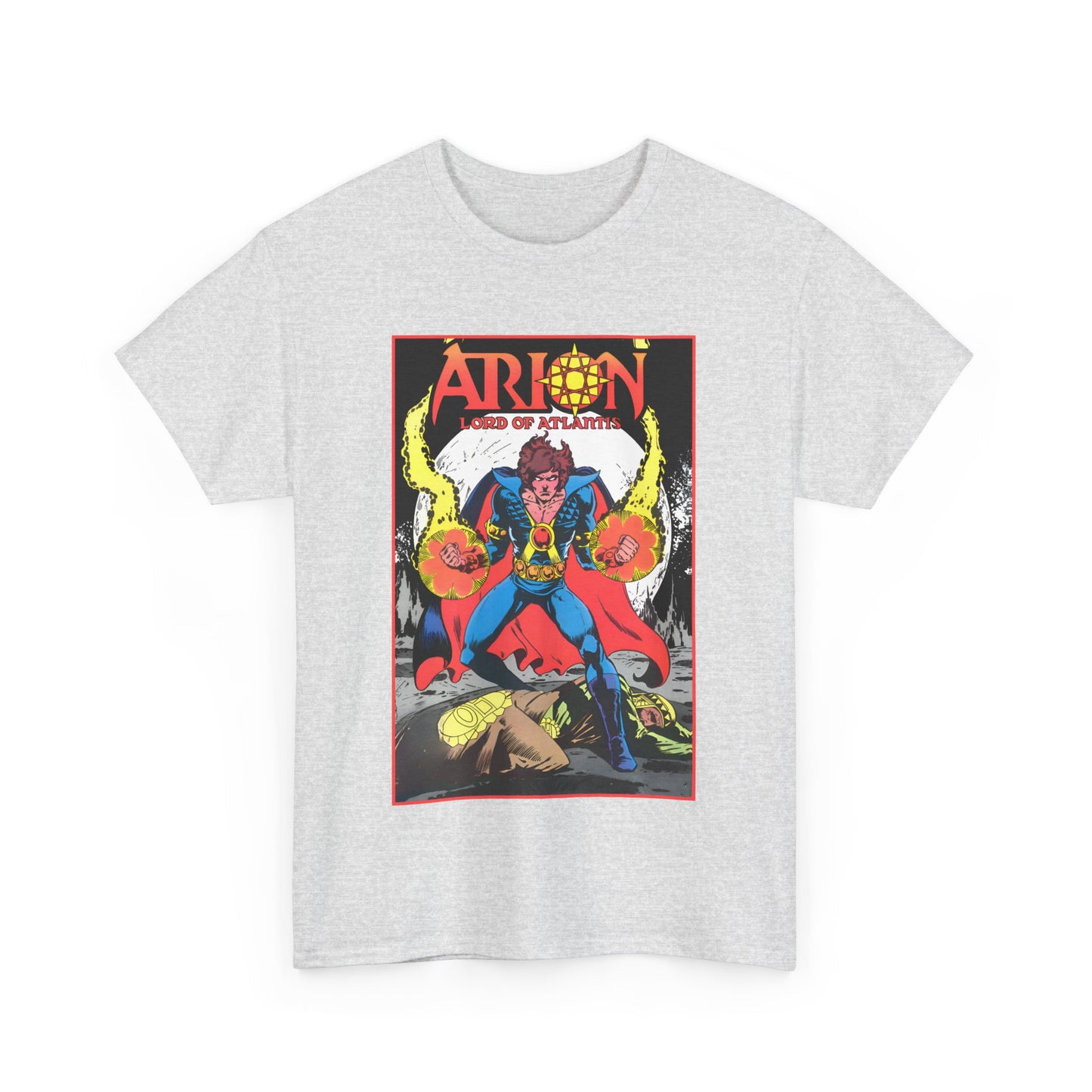 Arion, Lord of Atlantis T-Shirt - Jan Duursema Art - Atlantis Wizard - Lord of Order - Lord High Mage - DC Comics