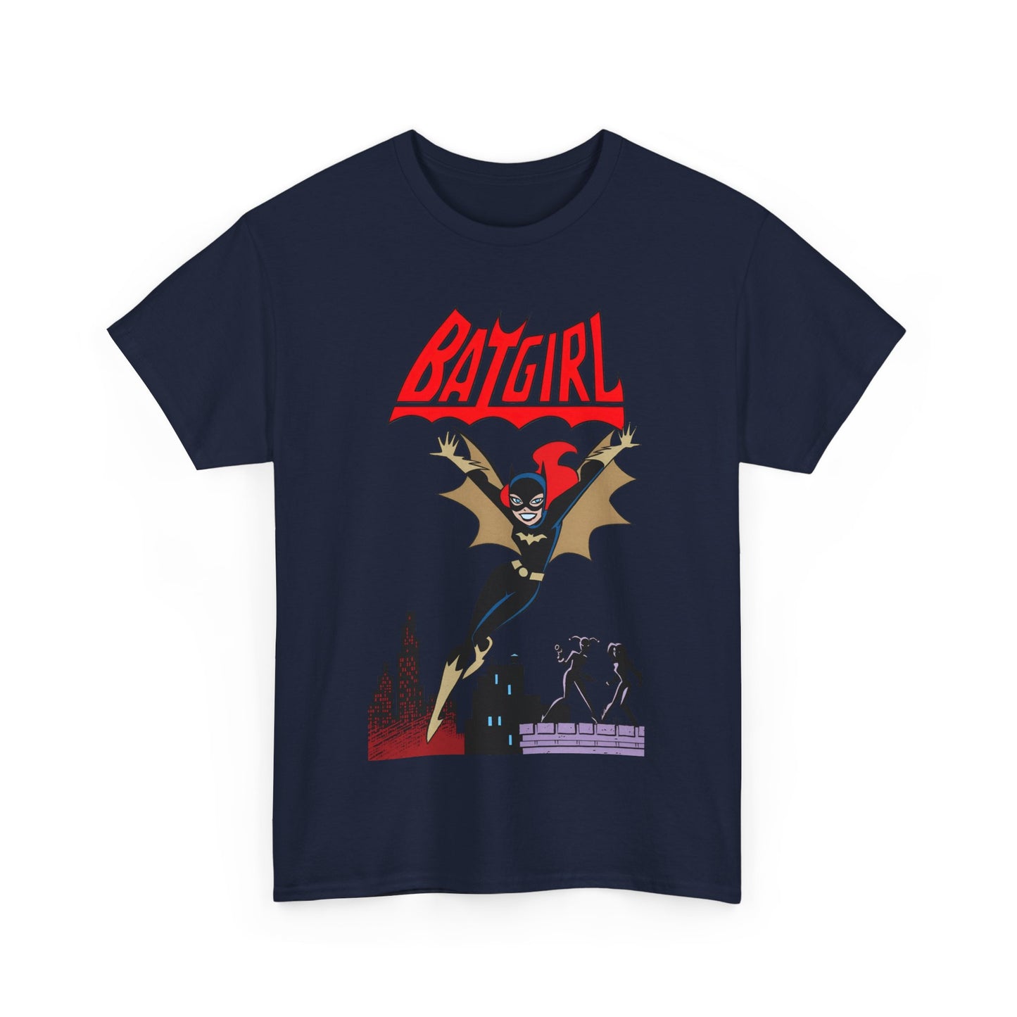 Batgirl T-Shirt - Bruce Timm Art - Batman Animated Series 1990s - Gotham City, Batman, Barbara Gordon - WB Cartoon - DC Comics