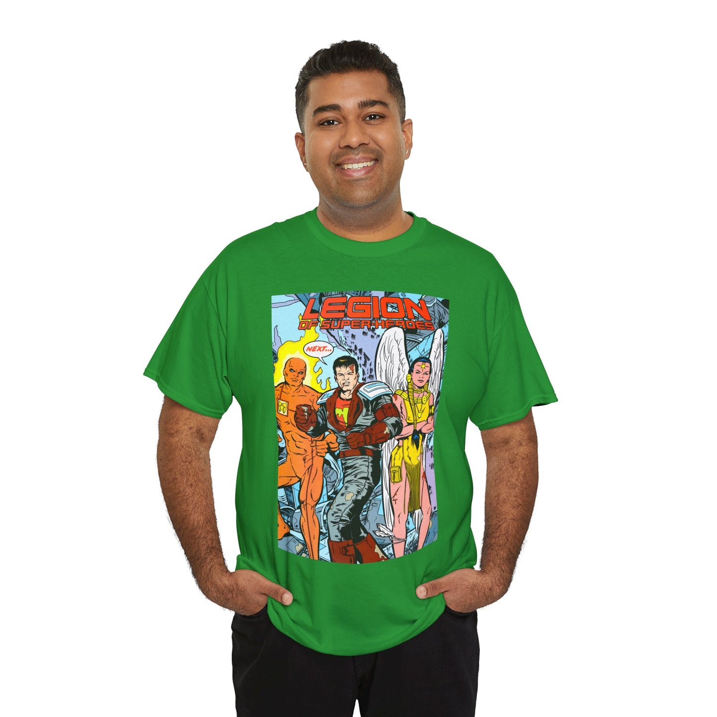 Legion of Super-Heroes #54 T-Shirt - Keith Giffen Art - DC Comics - LOSH