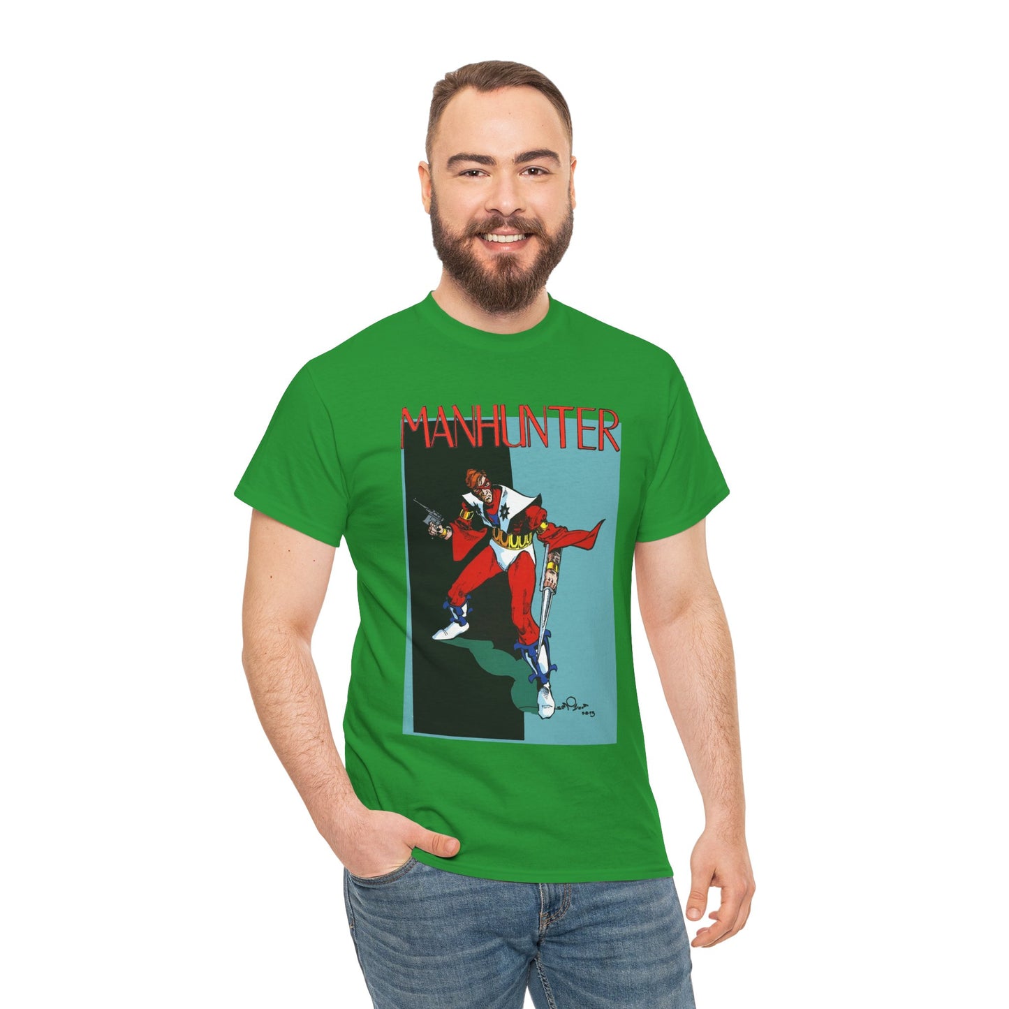 Manhunter T-Shirt - Walt Simonson Art - Detective Comics - Paul Kirk - DC Comics - Batman Connection