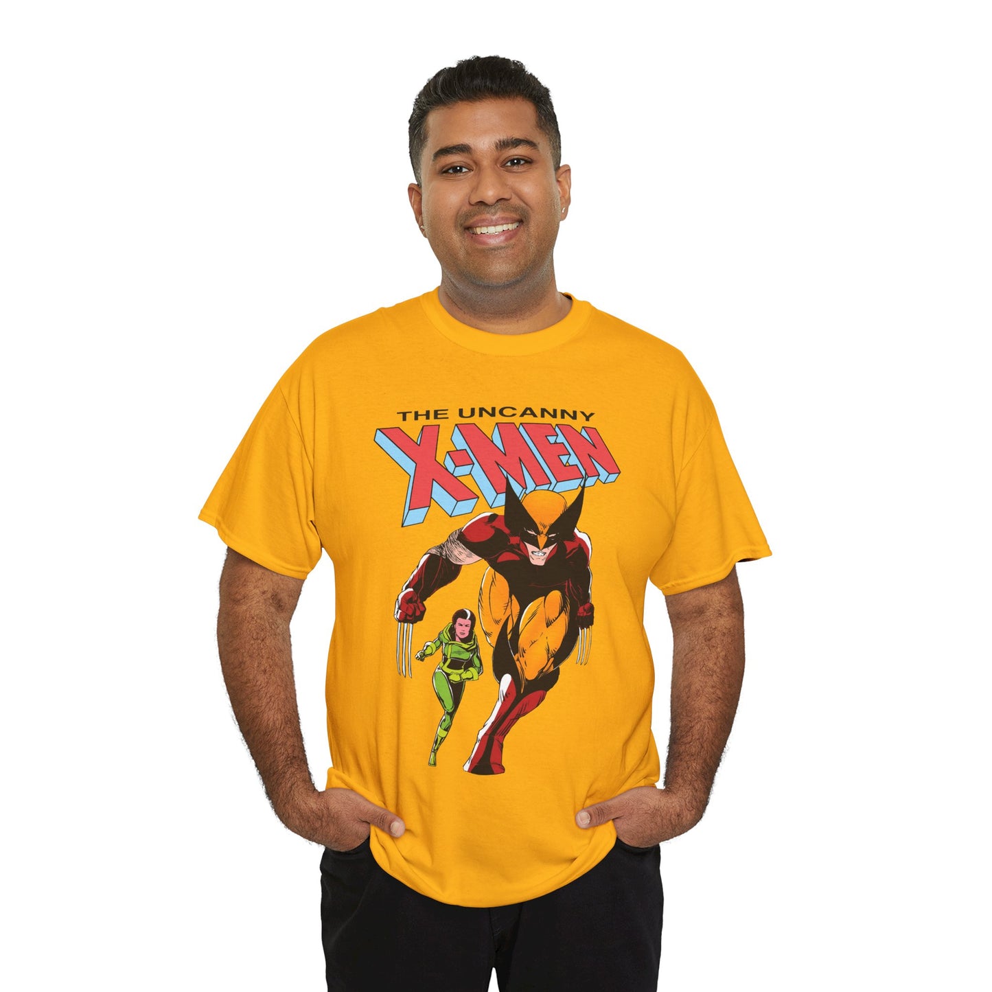 Wolverine & Rogue T-Shirt - Paul Smith Art - X-Member, Mutants - Marvel Comics - Uncanny X-Men #173 Cover - Logan