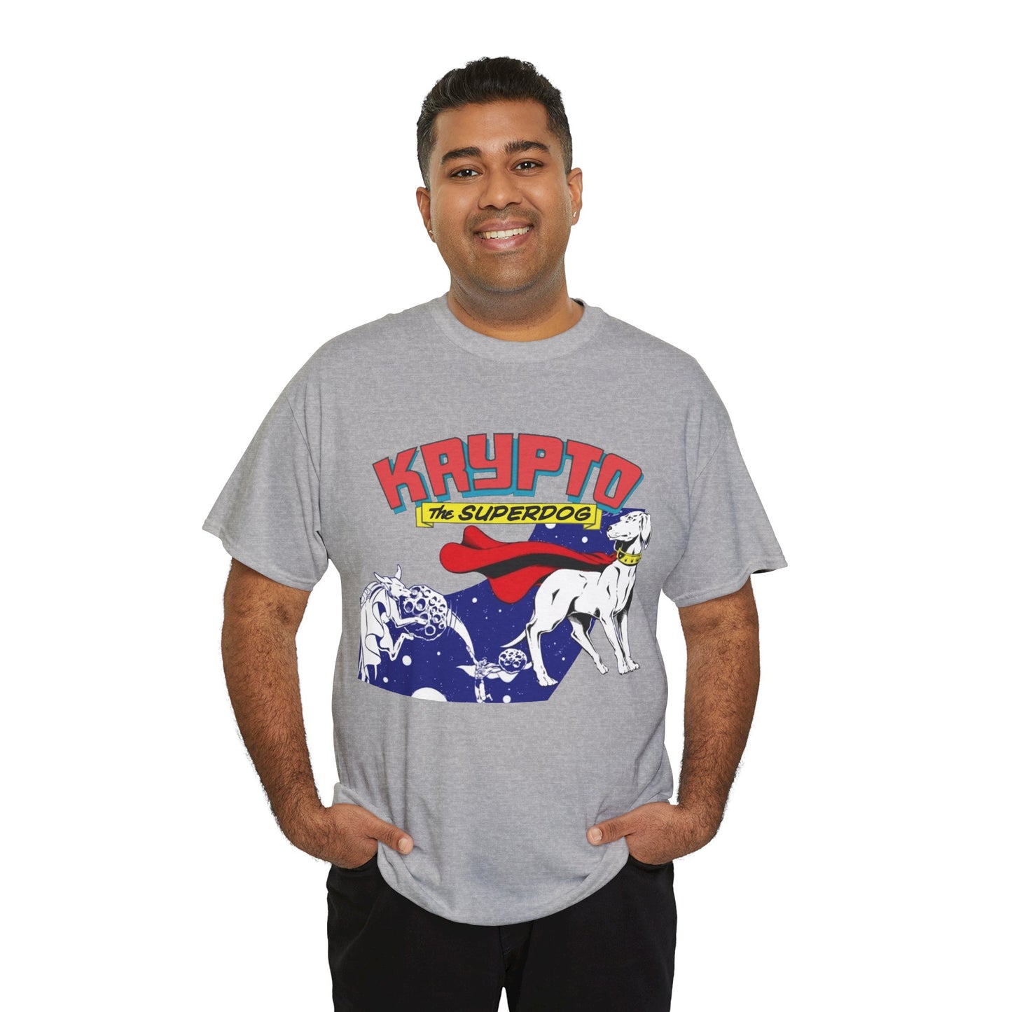 Krypto T-Shirt - James Gunn Superman Movie 2025 - Superman's Beloved Pet -Super Dog from Krypton - Stays at the Fortress of Solitude - DC Comics