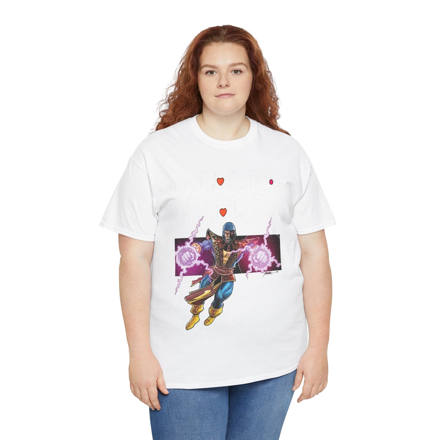 Jack of Hearts T-Shirt - George Perez Art - Marvel Comics - Avengers Member - She-Hulk Boyfriend