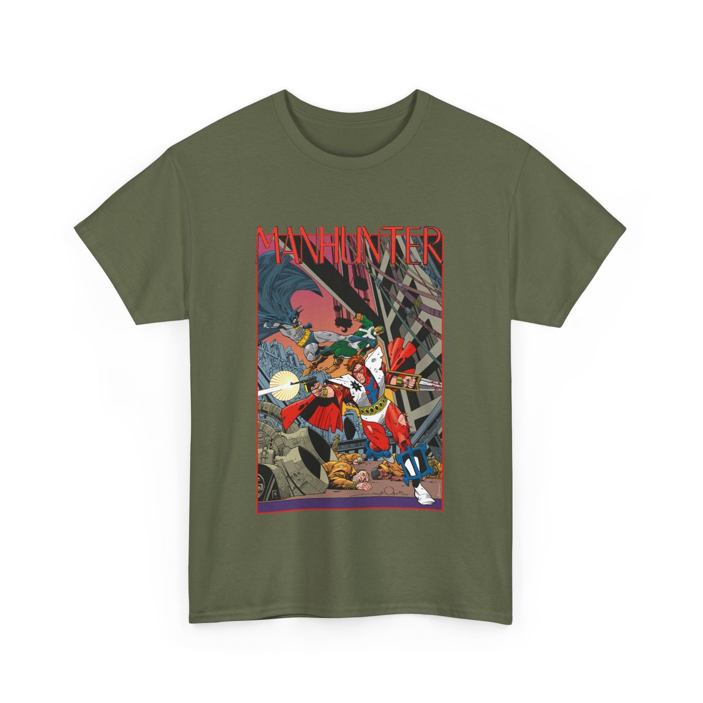 Manhunter T-Shirt - Walt Simonson Art - Paul Kirk - Batman, Detective Comics Back-Up Story - Against The Council
