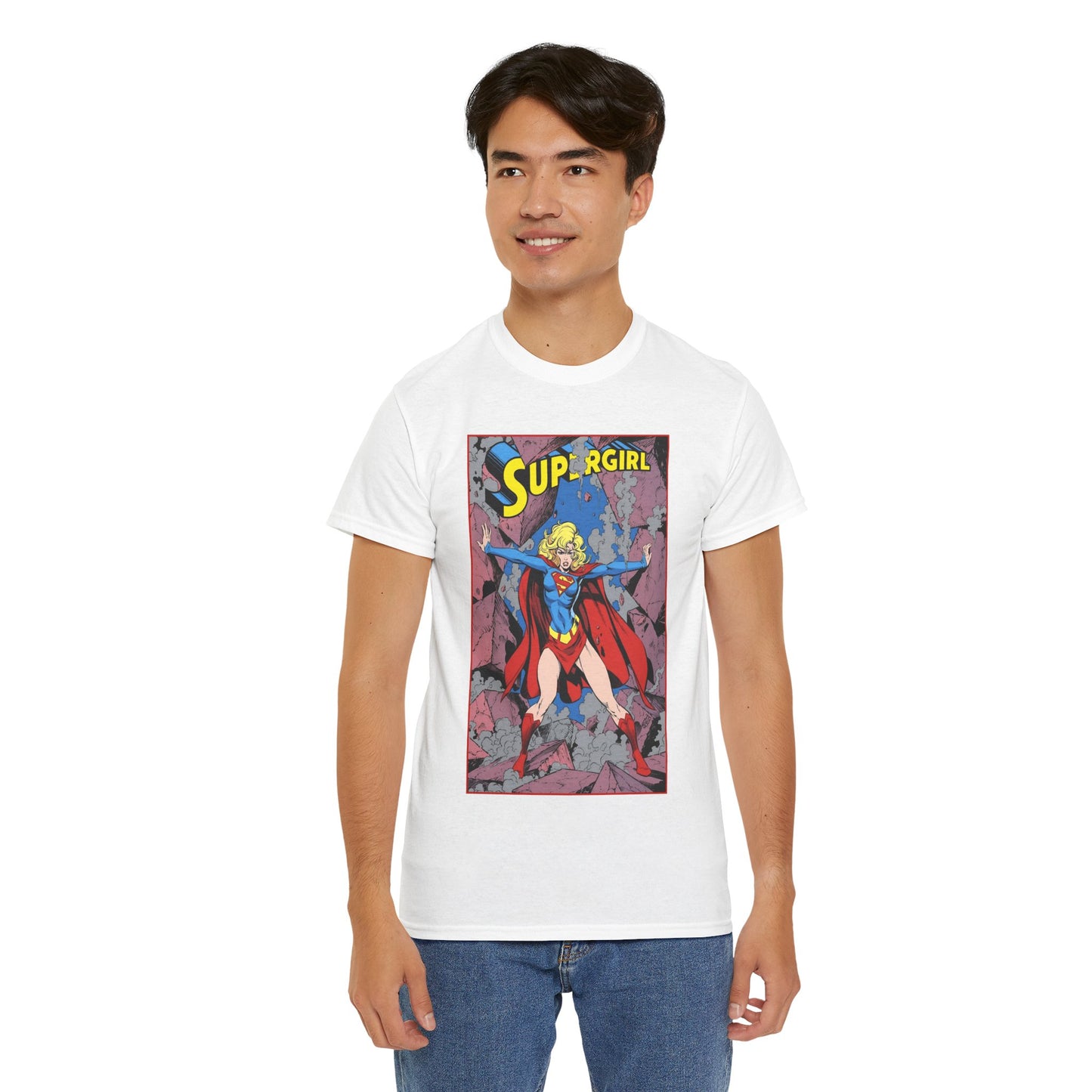 Supergirl T-Shirt - Tom Grummett Art - Superman's Cousin, Kara - DC Comics