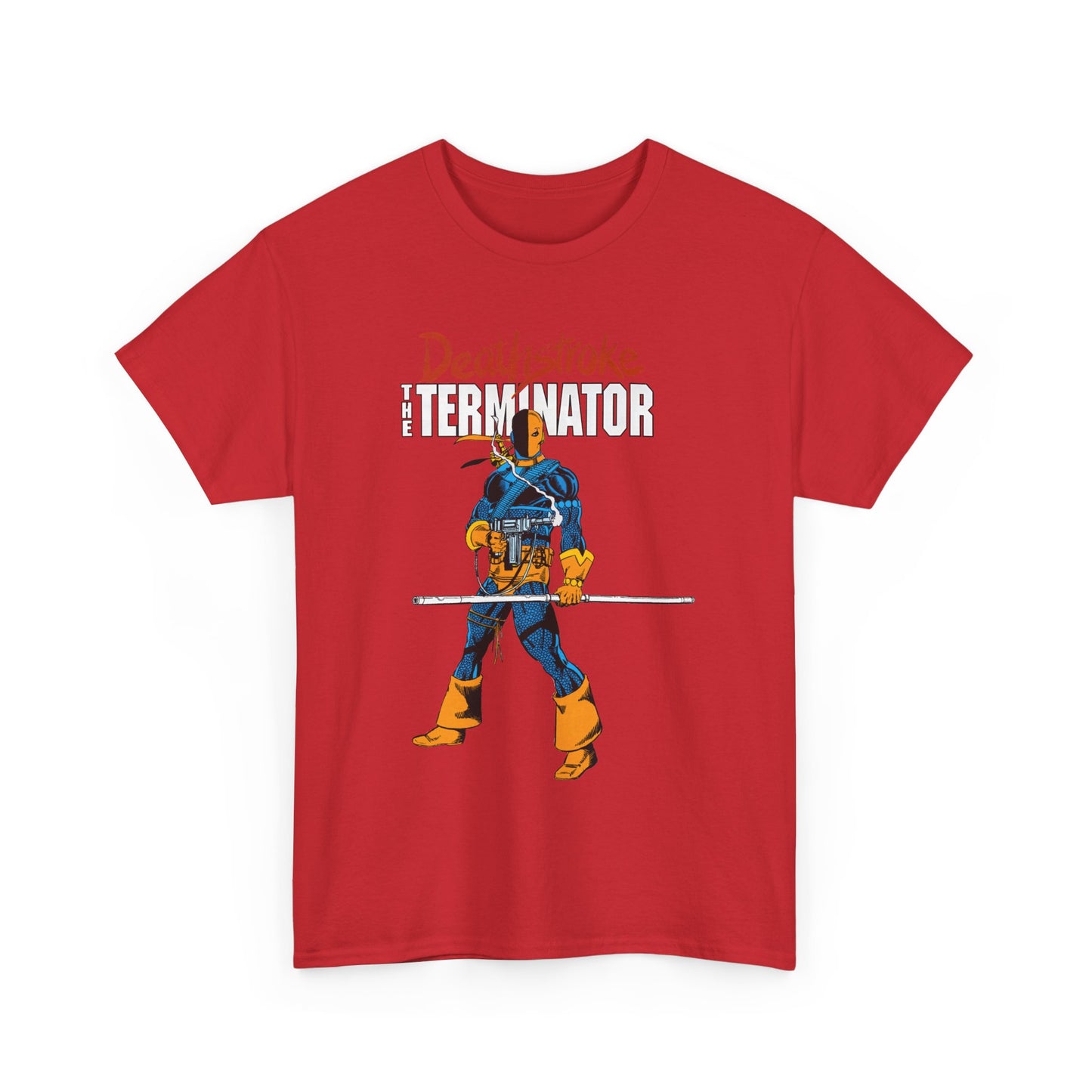 Deathstroke T-Shirt - George Perez Art - New Teen Titans Foe & Mercenary - Slade Wilson, Father of Jericho and Ravager - DC Comics - The Terminator