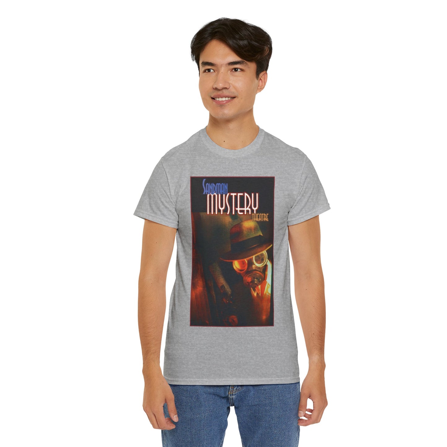 Sandman Mystery Theatre T-Shirt - Wesley Dodds - Popular Vertigo, DC Comics Series from the 1990s