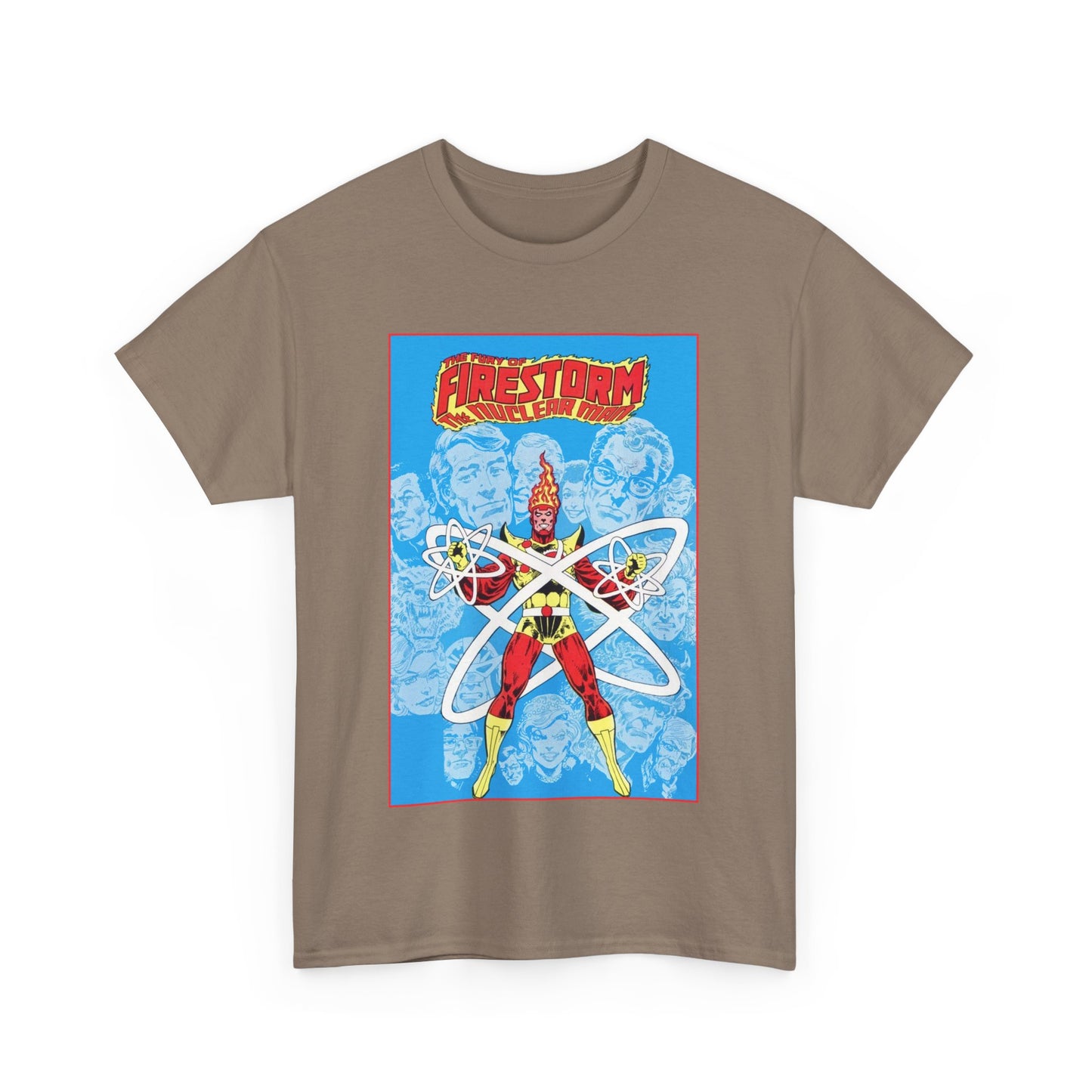 Fury of Firestorm T-Shirt - Pat Broderick Art - The Nuclear Man, Ronnie Raymond - JLA Member - DC Comics