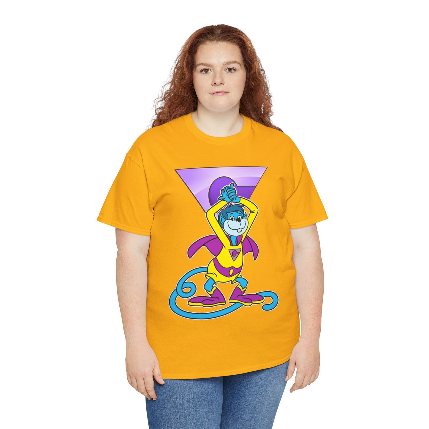 Gleek T-Shirt - Super Friends Cartoon - Wonder Twins Mascot - DC Comics - Space Monkey from Exxor - Zan & Jayna