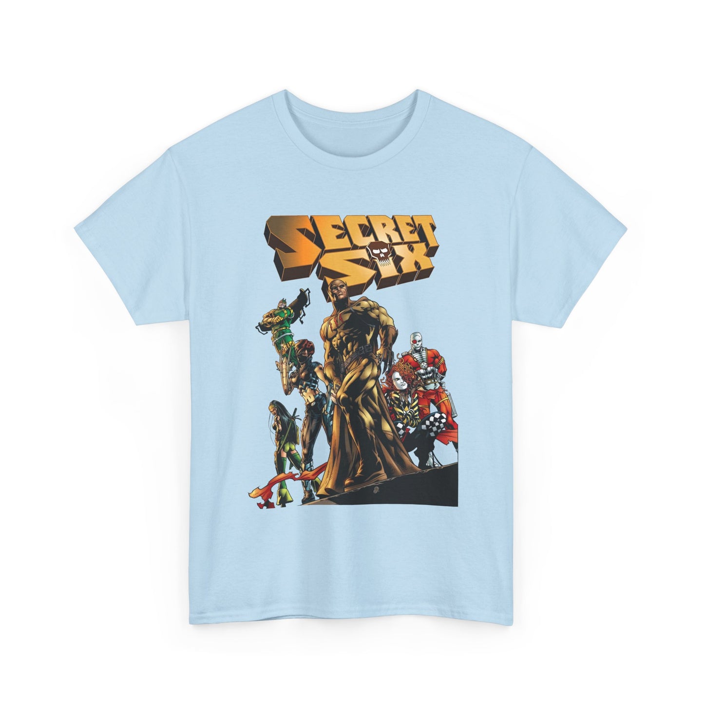 Secret Six T-Shirt - Gail Simoine Series - Catman, Ragdoll, Deadshot - DC Comics