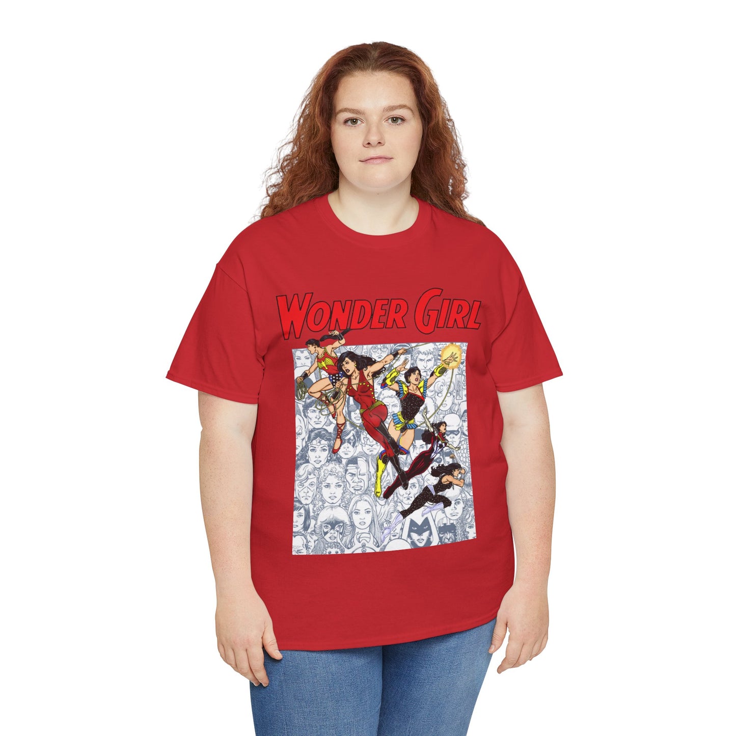 Wonder Girl T-Shirt - George Perez Art - Donna Troy, Troia - The New Teen Titans - DC Comics - Wonder Woman's Sister