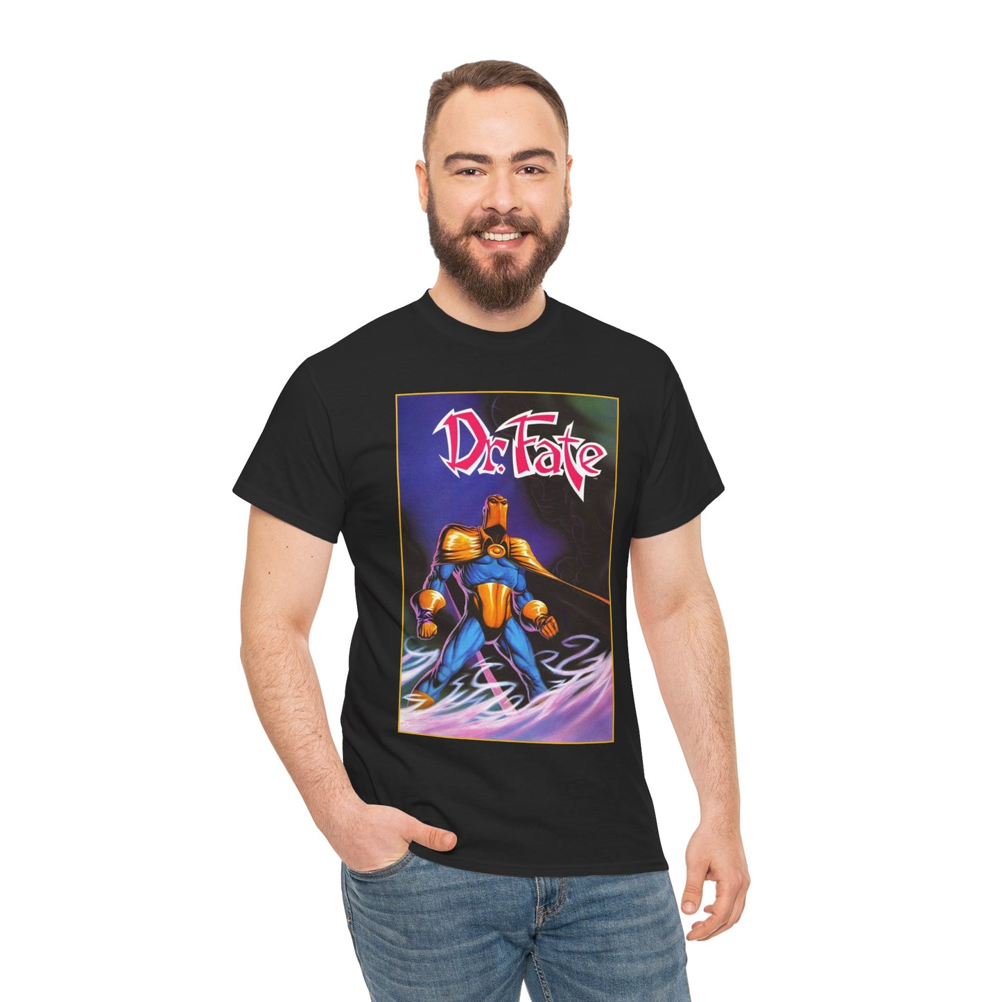 Dr Fate T-Shirt - Shawn McManus Art - Kent Nelson, Nabu - JSA, JLI Member - Lords of Order - DC Comics