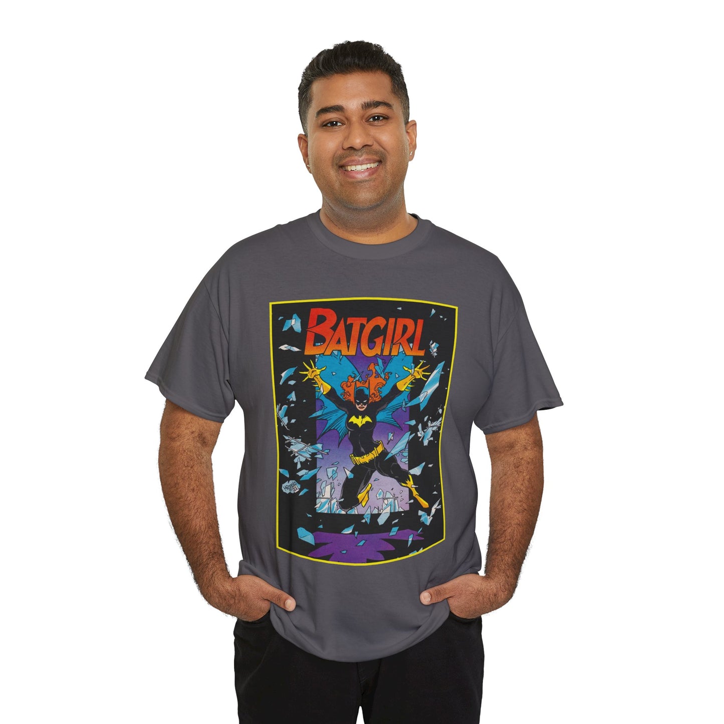 Batgirl T-Shirt - Mike Mignola Art - Barbara Gordon, Gotham City, Batfamily - DC Comics