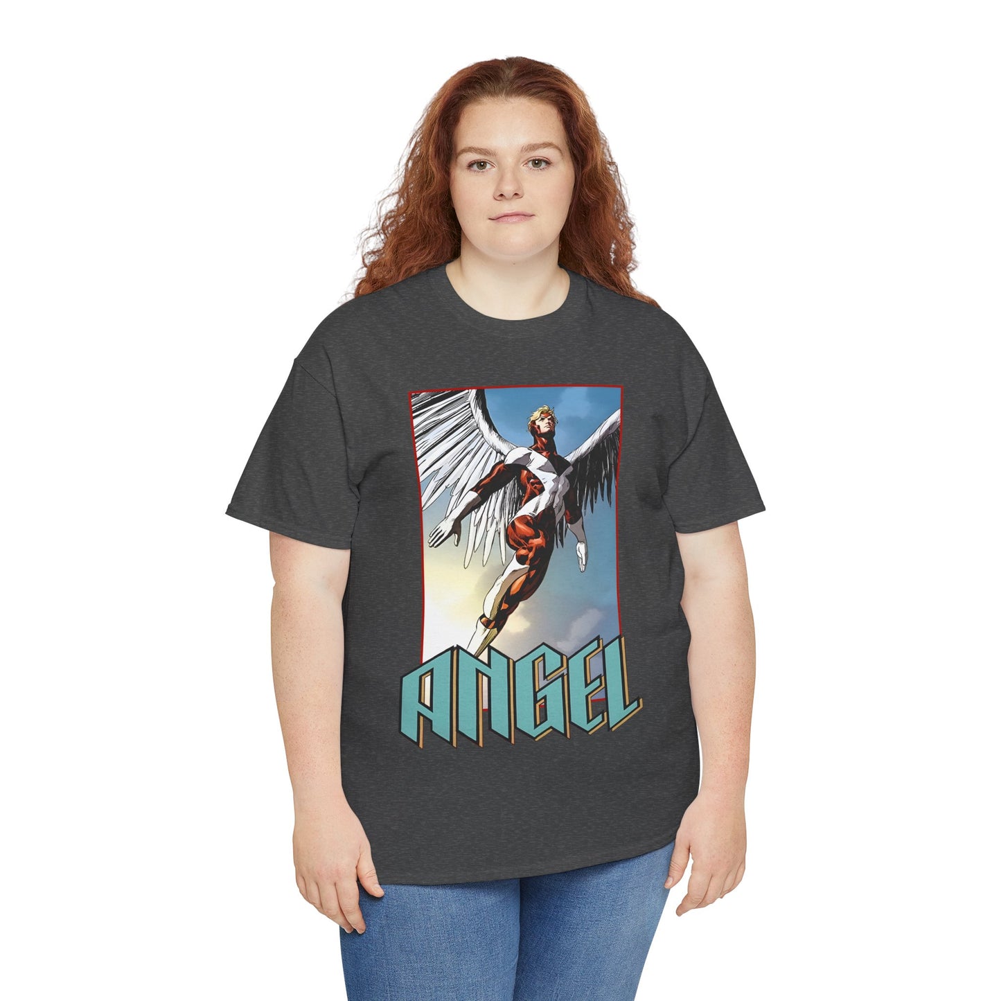 Angel T-Shirt - Mike Deodato Art - Marvel Comics X-Men Member