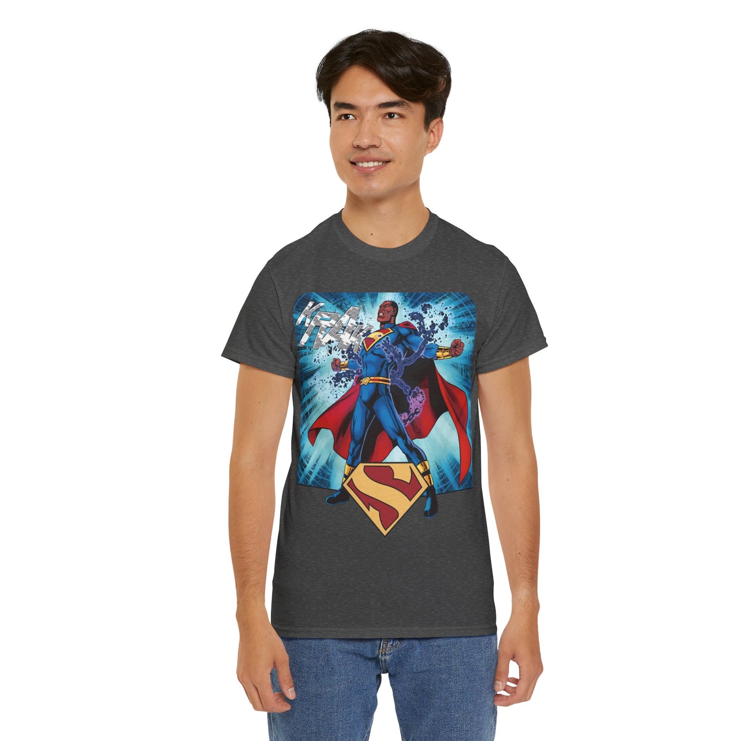 Superman Earth 23 T-Shirt - DC Comics - Calvin Ellis, Vathlo - Justice Incarnate - President