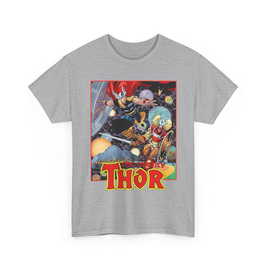 Mighty Thor T-Shirt - Walt Simonson Art - Odin, Asgard - 1980s Series - Marvel Comics