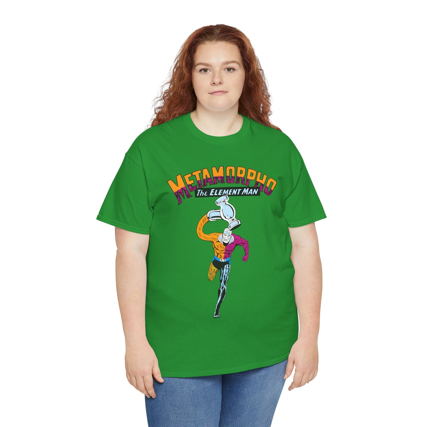 Metamorpho T-Shirt - Jim Aparo Art - DC Comics - Outsiders Team Member - New Superman Movie