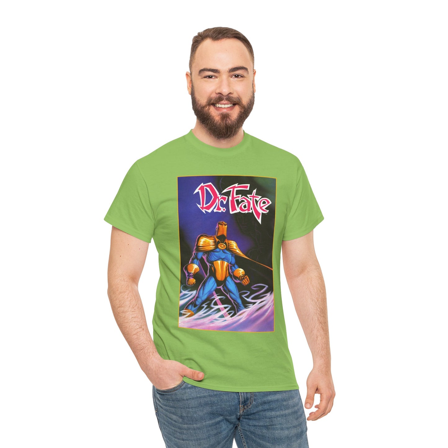 Dr Fate T-Shirt - Shawn McManus Art - Kent Nelson, Nabu - JSA, JLI Member - Lords of Order - DC Comics